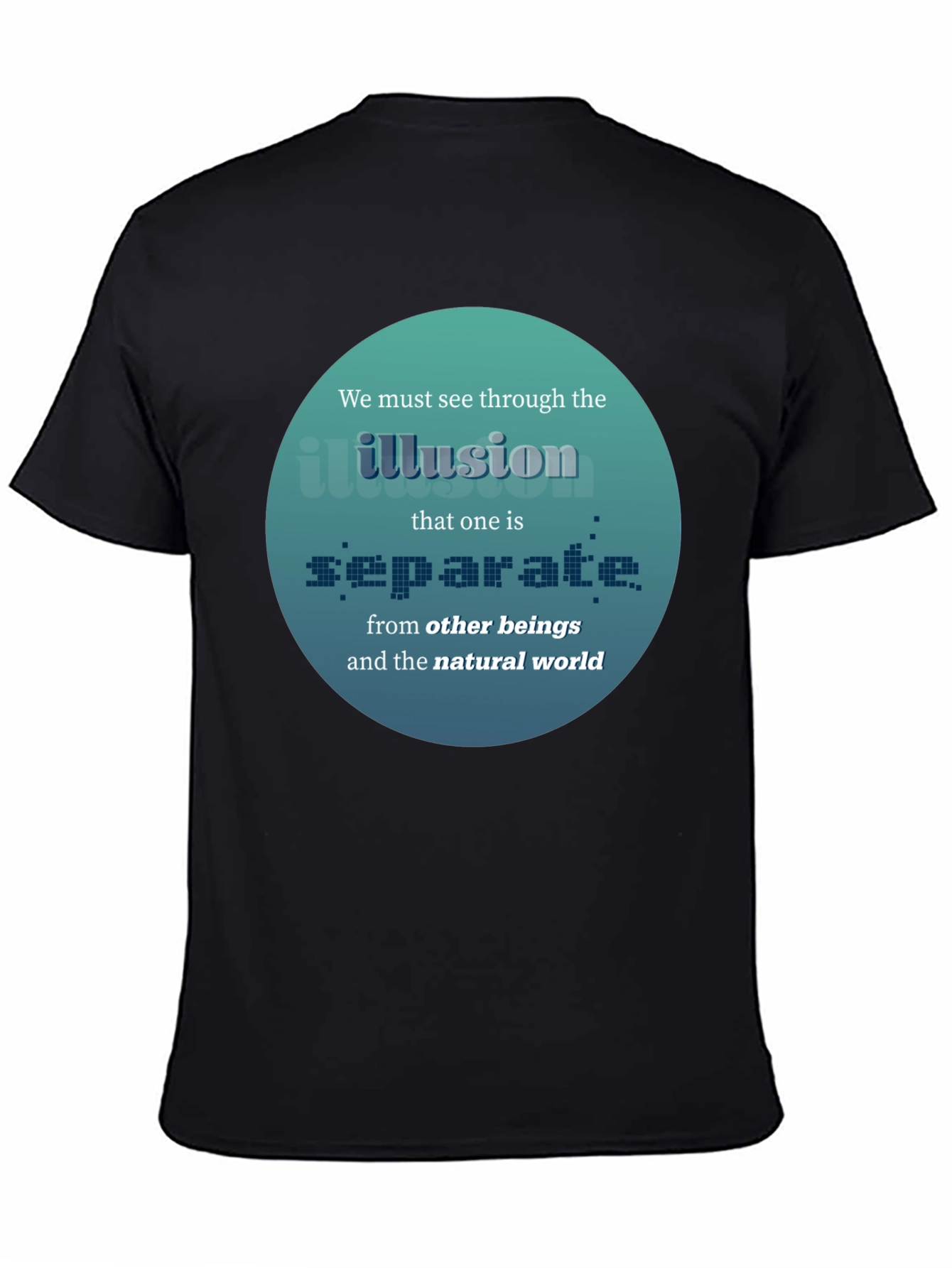 Illusion T-Shirt: See Through Separation
