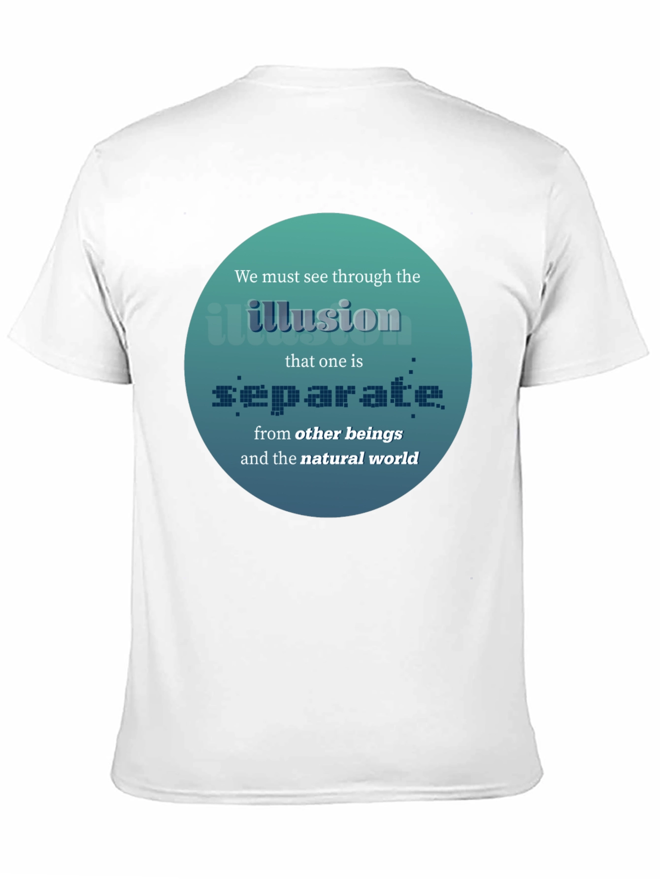 Illusion T-Shirt: See Through Separation