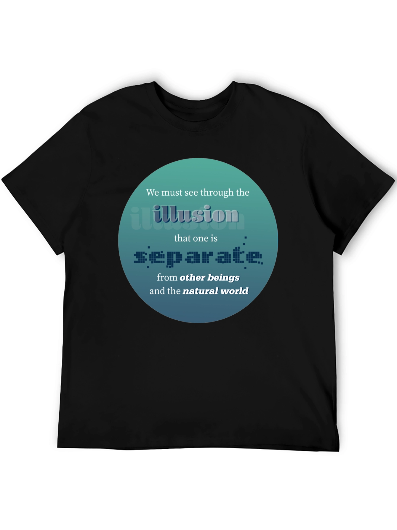 Illusion T-Shirt: See Through Separation