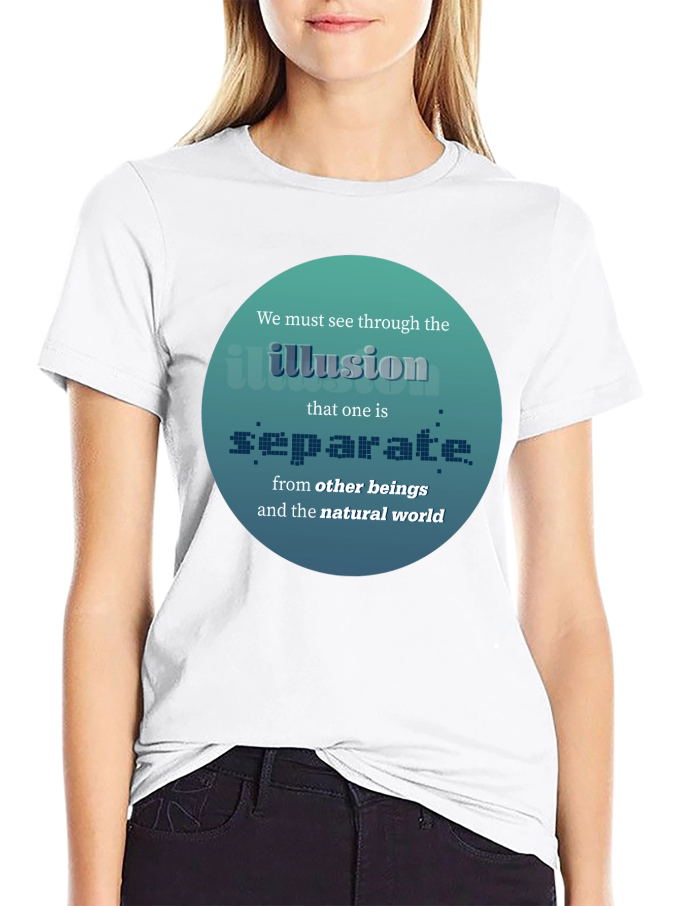 Illusion T-Shirt: See Through Separation