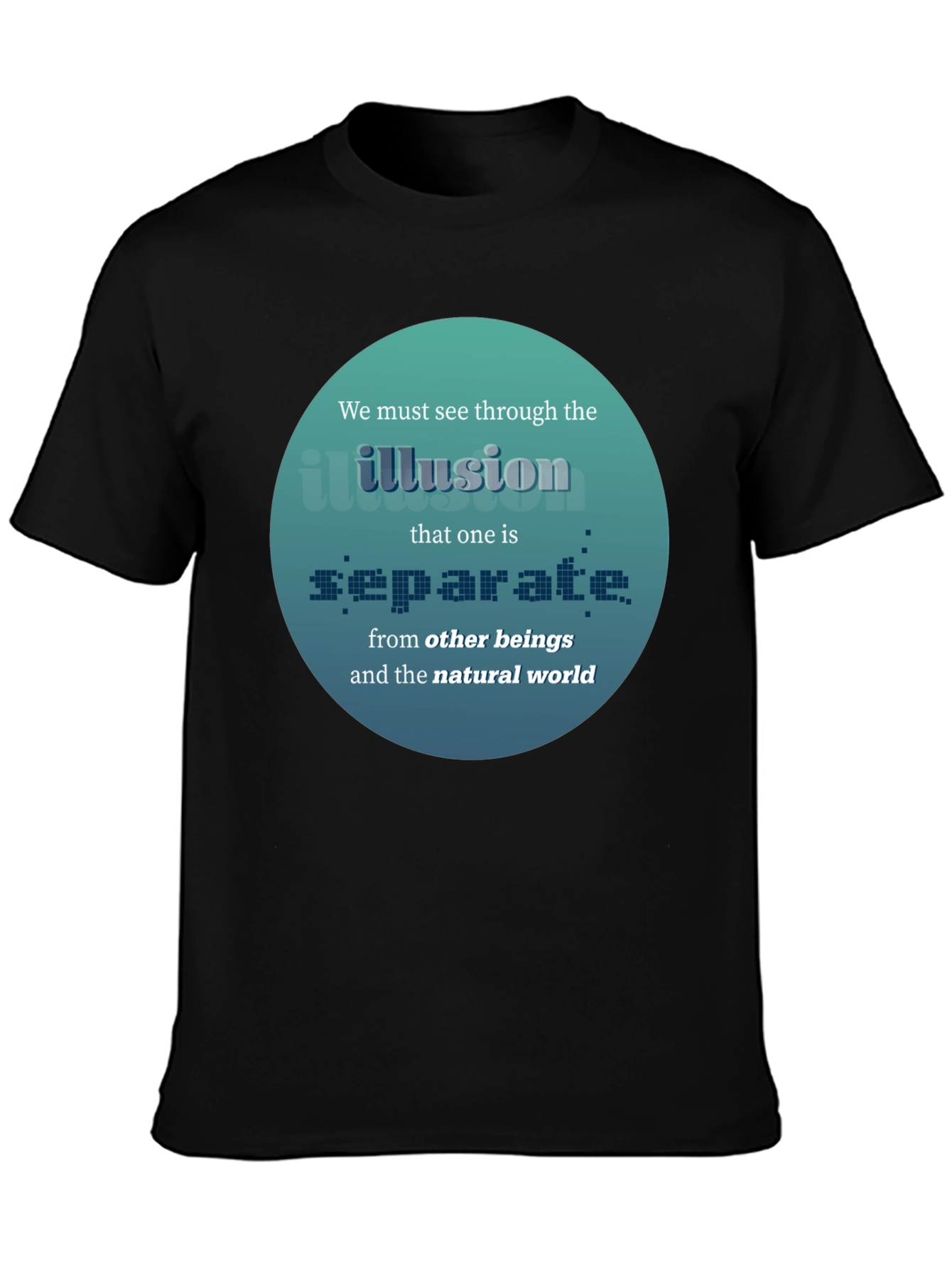 Illusion T-Shirt: See Through Separation
