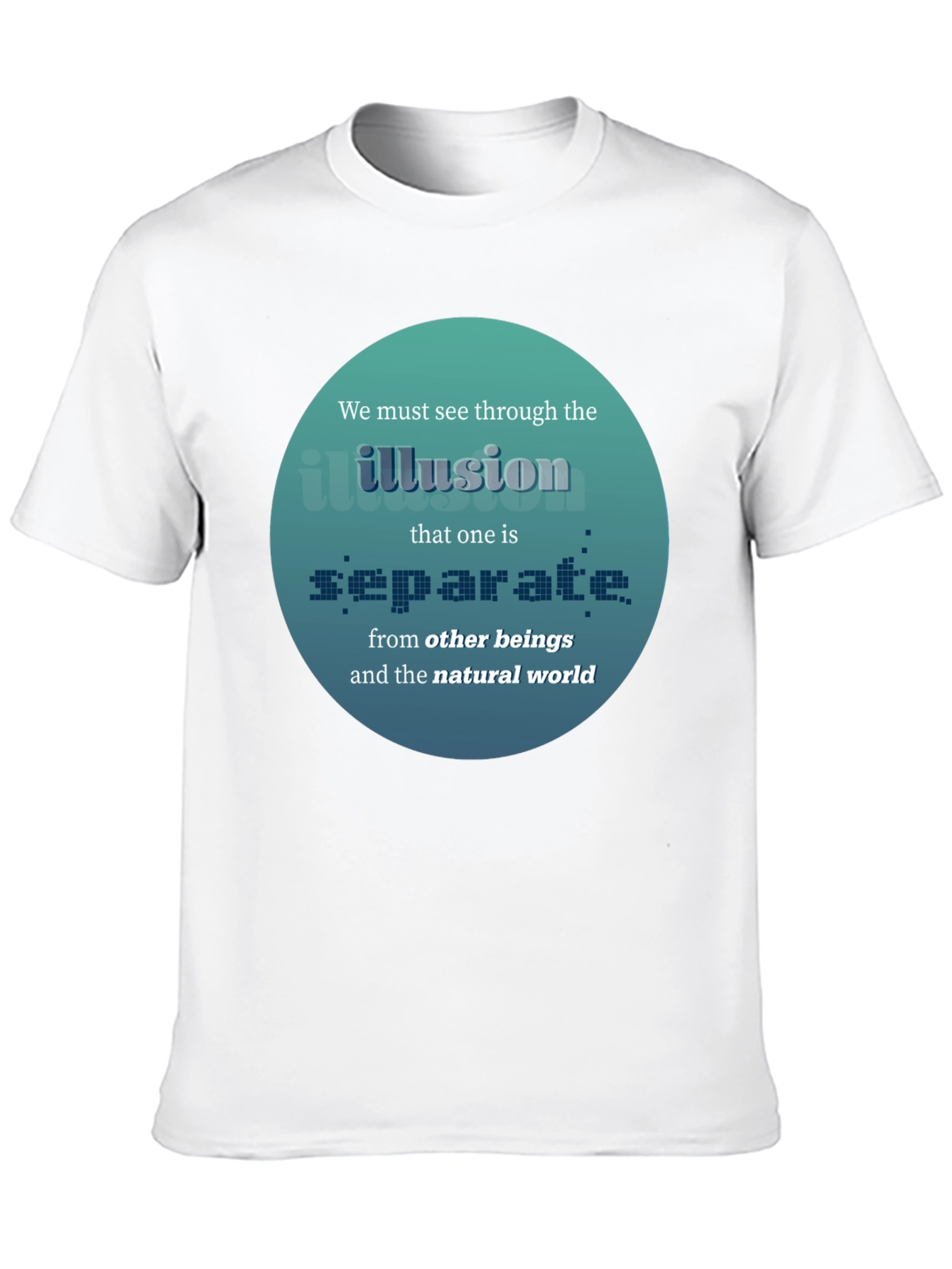 Illusion T-Shirt: See Through Separation