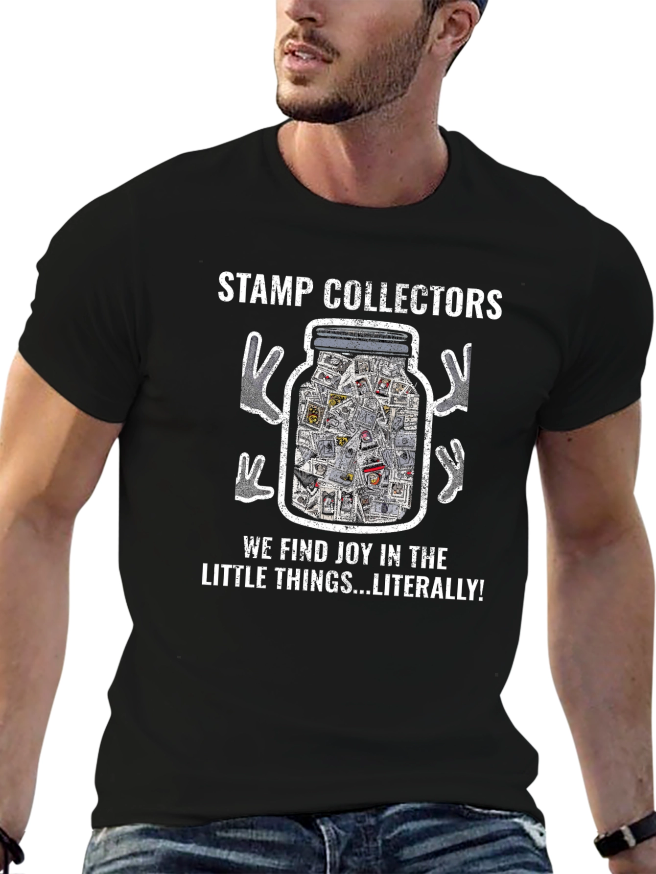 Stamp Collectors T-Shirt - Little Things Joy Tee