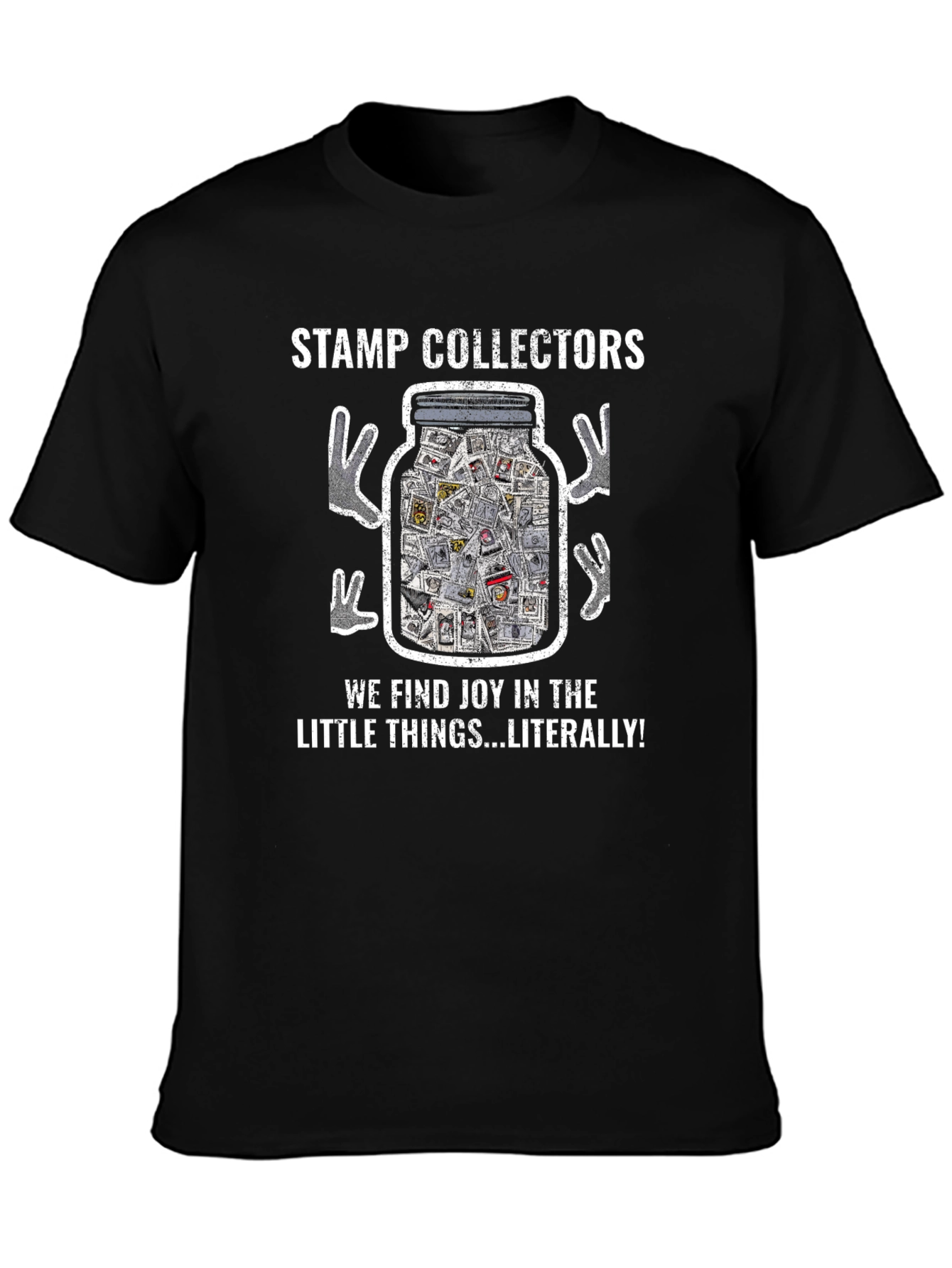 Stamp Collectors T-Shirt - Little Things Joy Tee