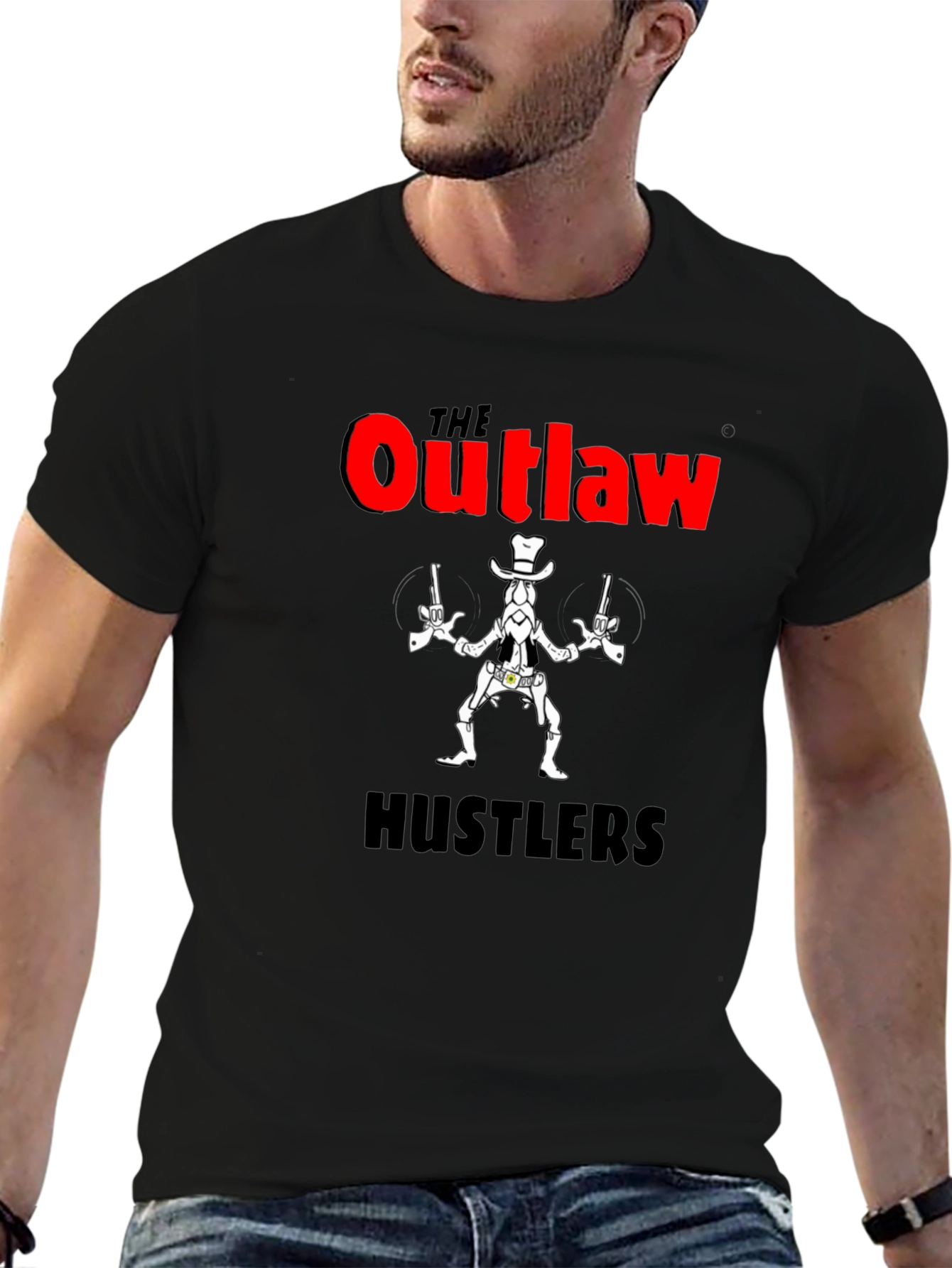 The Outlaw Hustlers Graphic Tee