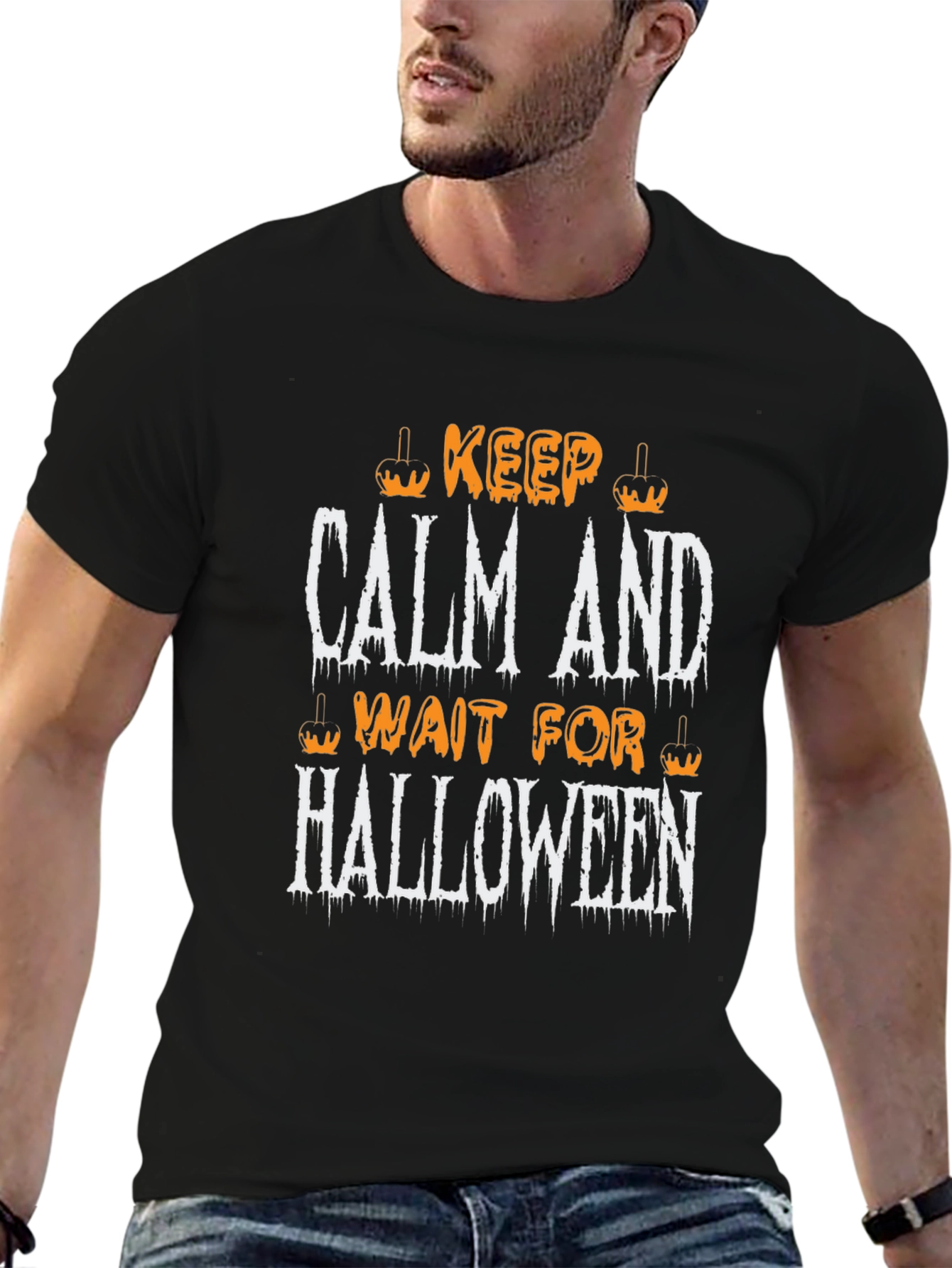 Keep Calm and Wait for Halloween Tee