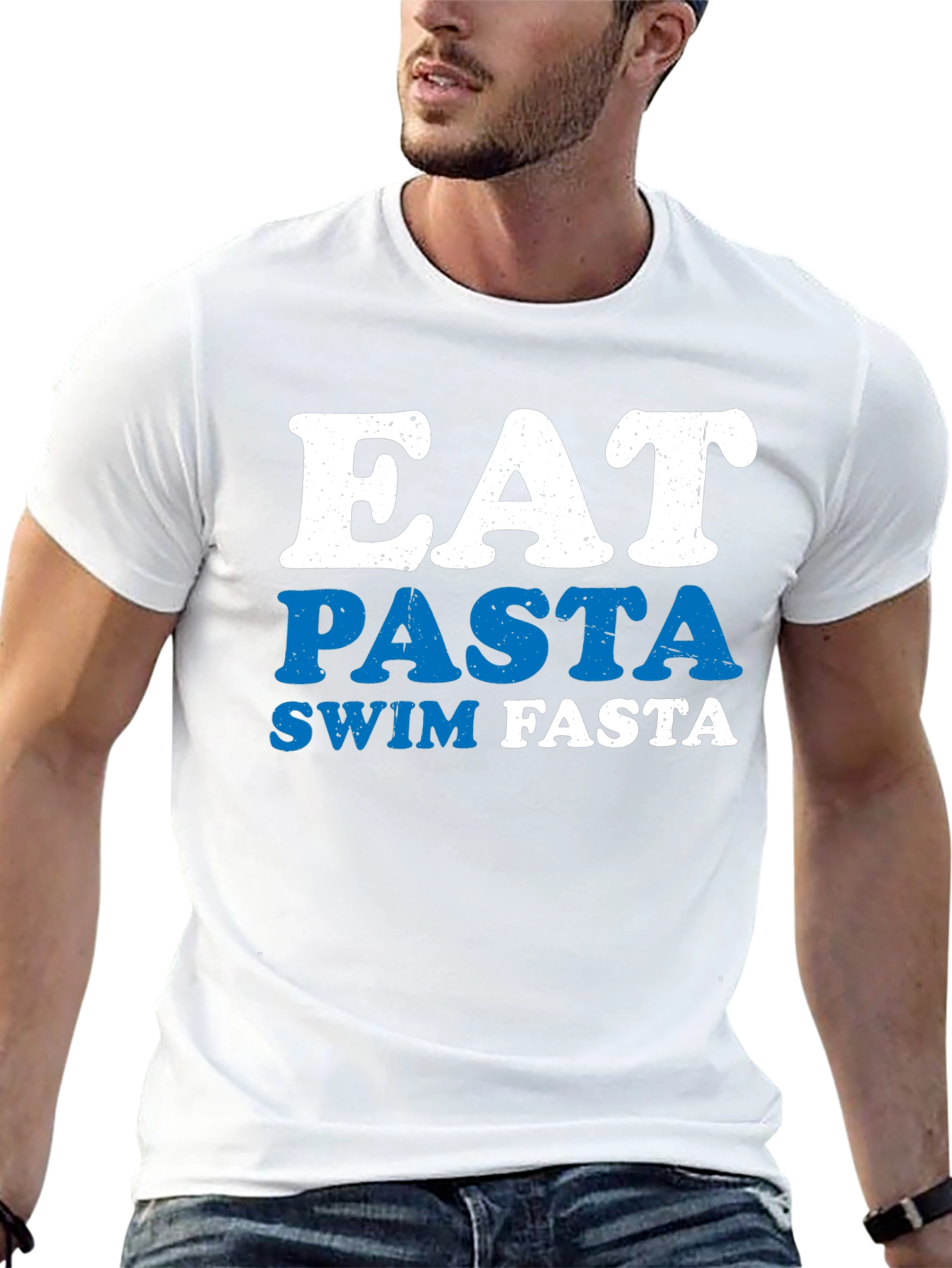 Eat Pasta Swim Fasta T-Shirt