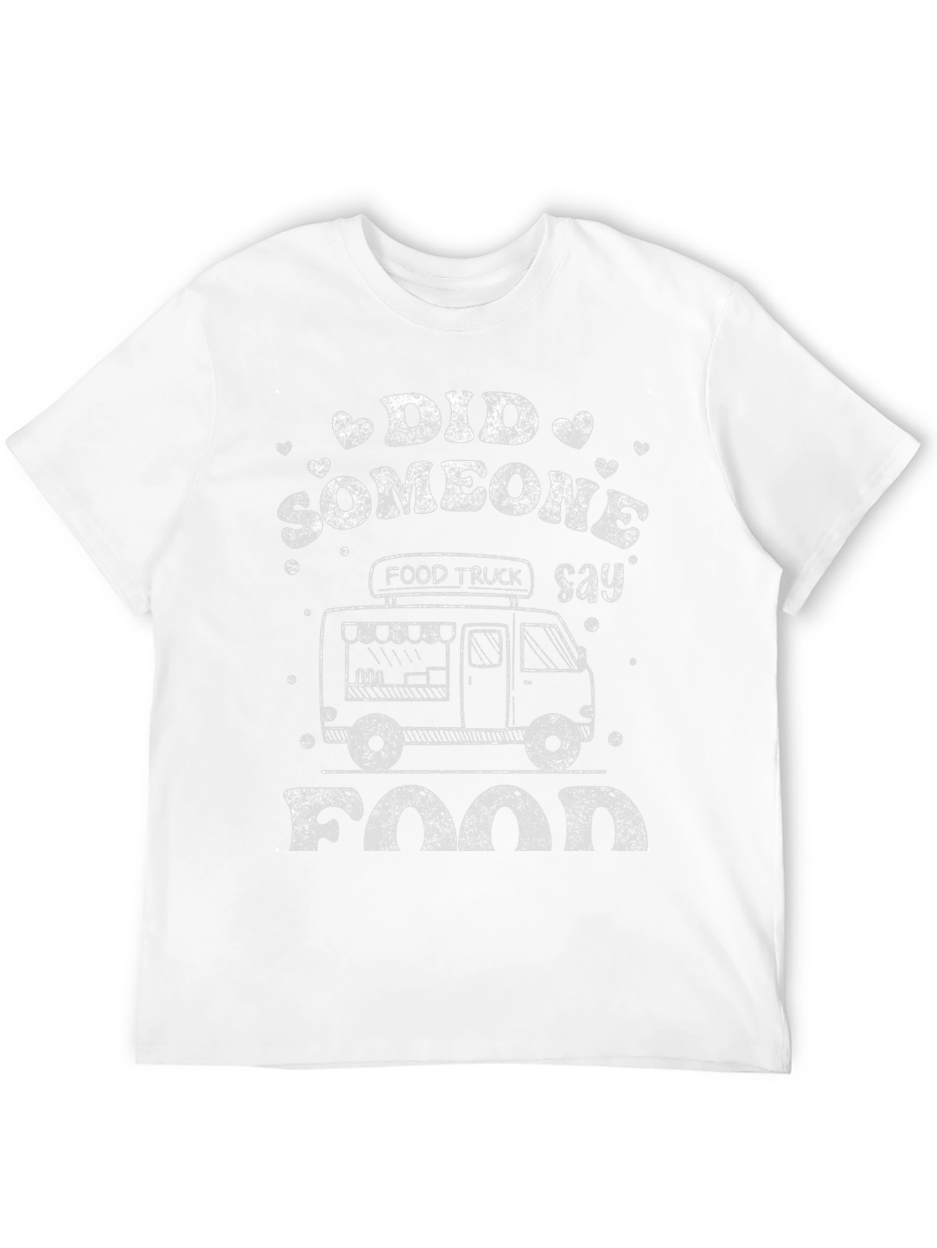 Food Truck Say Food Graphic T-Shirt