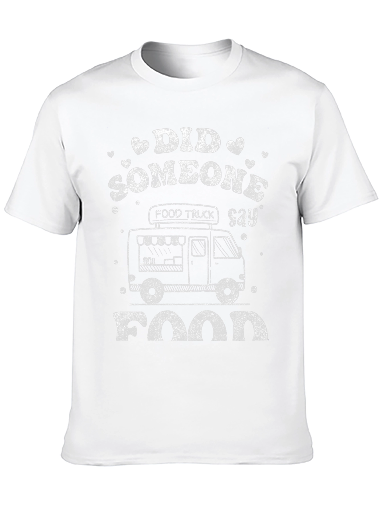 Food Truck Say Food Graphic T-Shirt