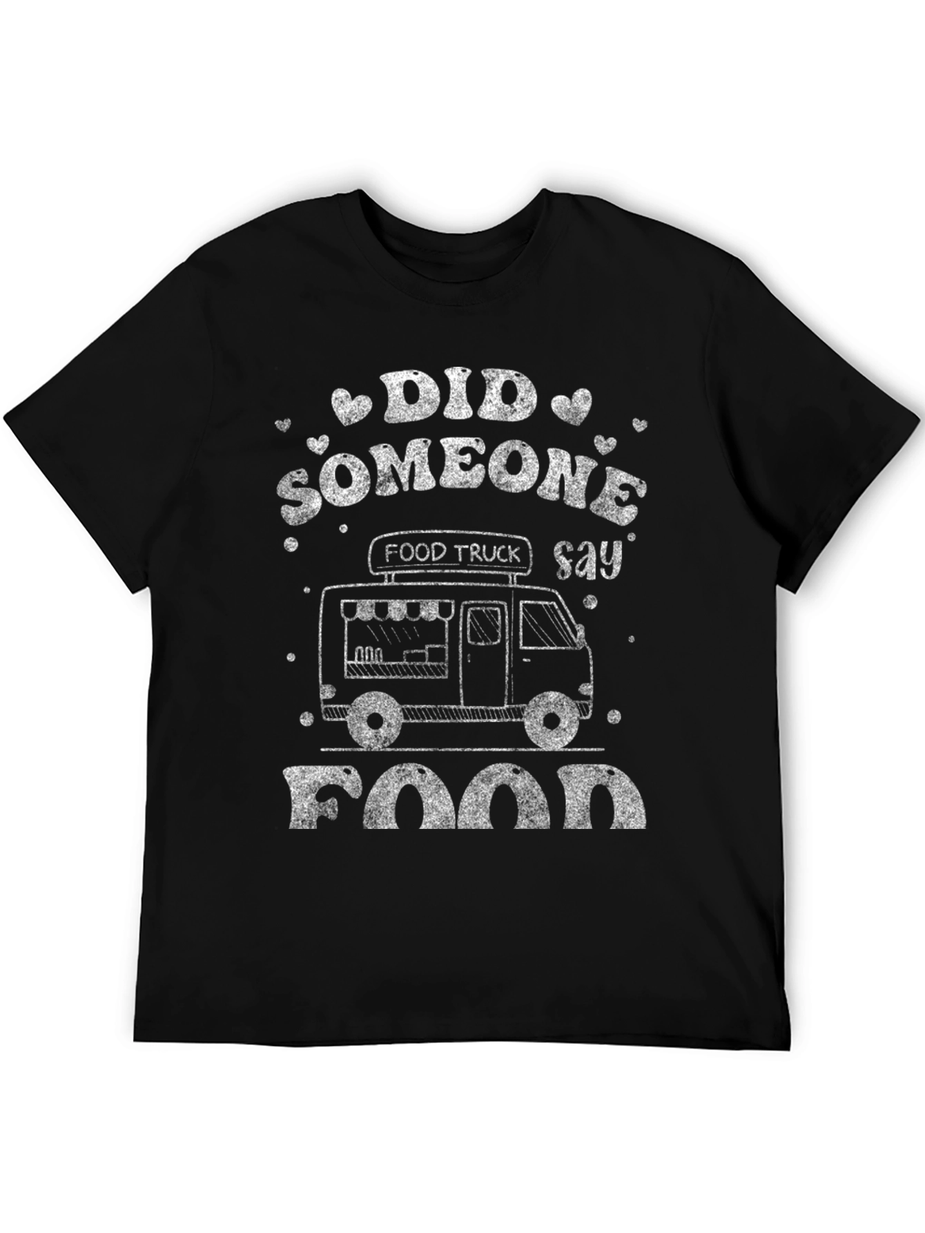 Food Truck Say Food Graphic T-Shirt