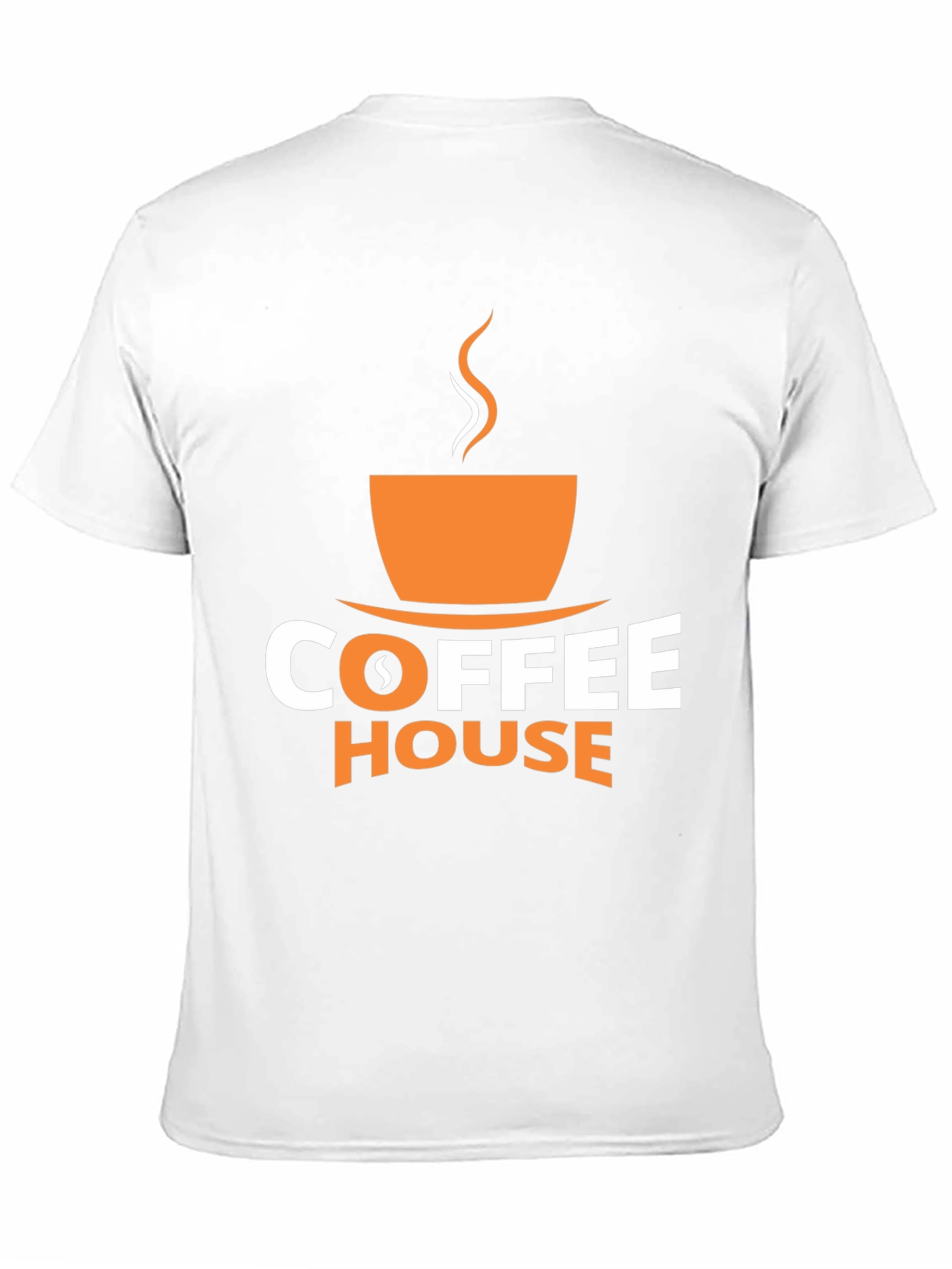 Coffee House Graphic Tee - Black Cotton Blend