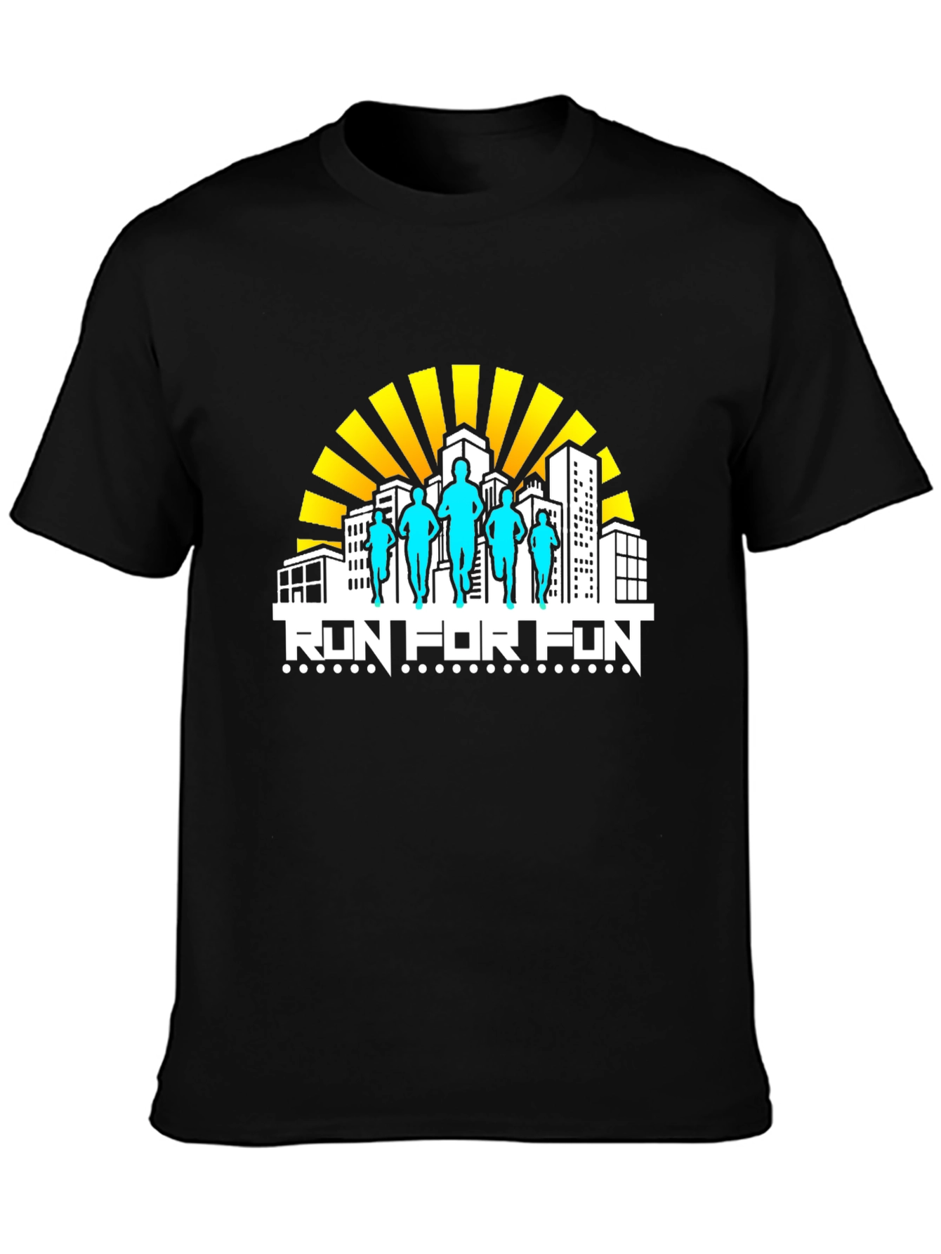 Run for Fun Graphic Tee