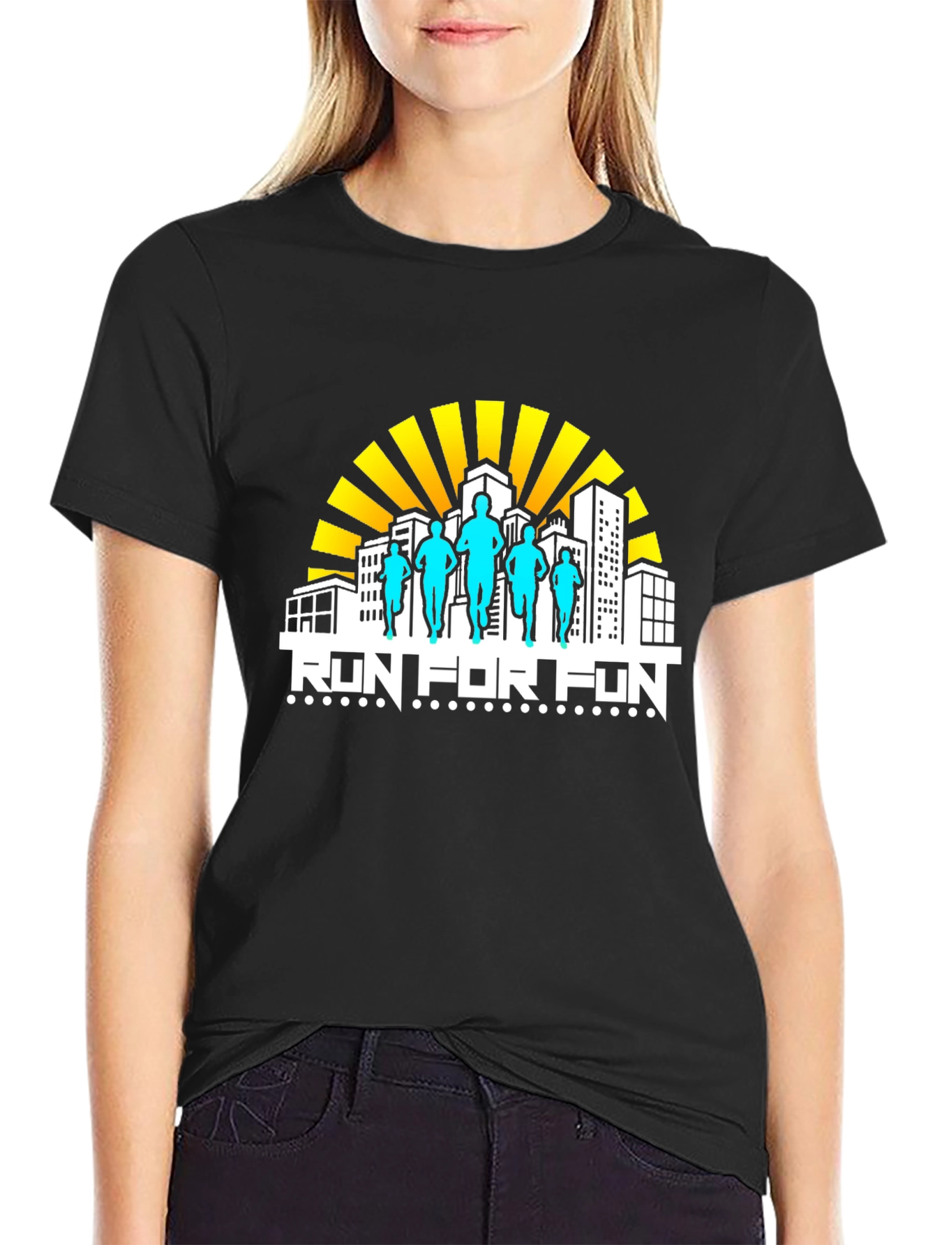 Run for Fun Graphic Tee