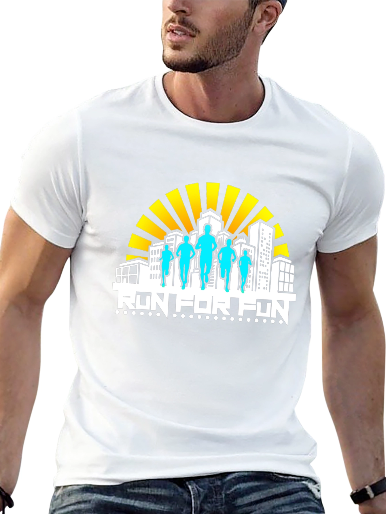 Run for Fun Graphic Tee