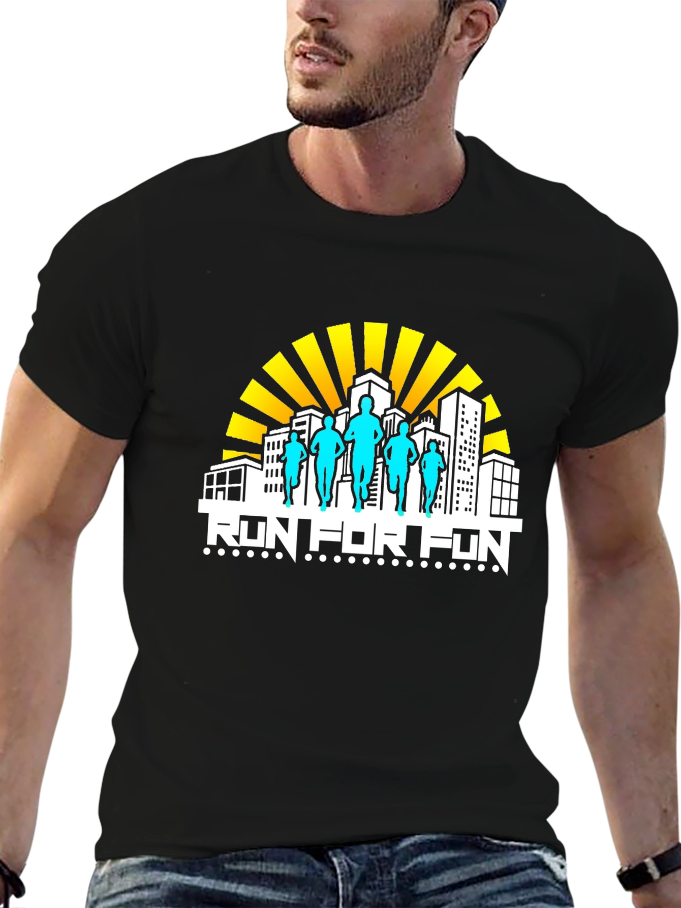 Run for Fun Graphic Tee