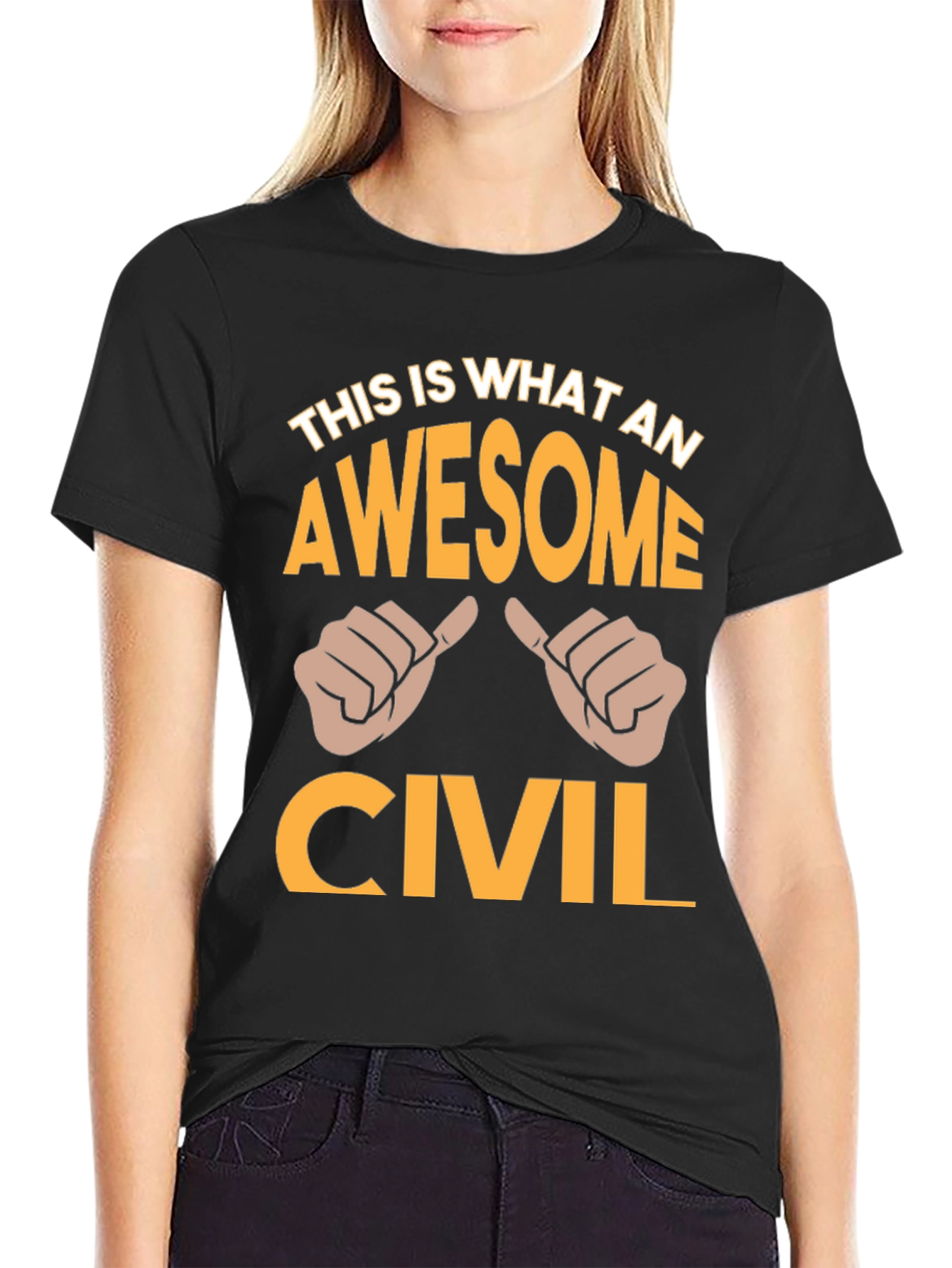 Awesome Civil Engineer T-Shirt