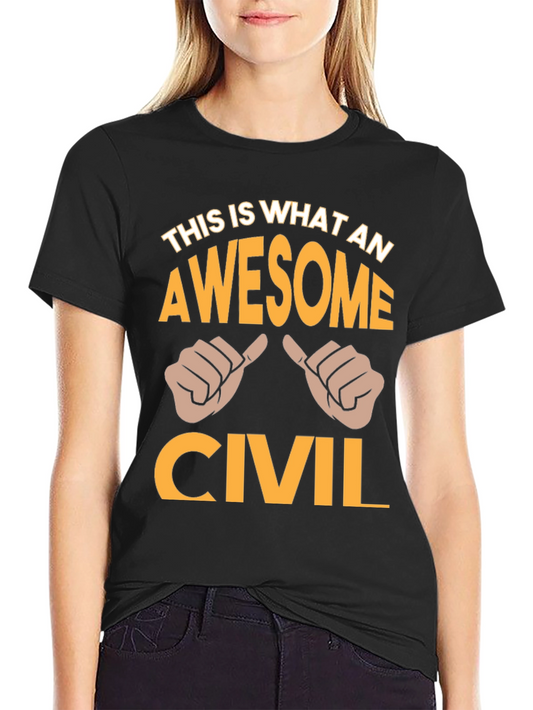 Awesome Civil Engineer T-Shirt