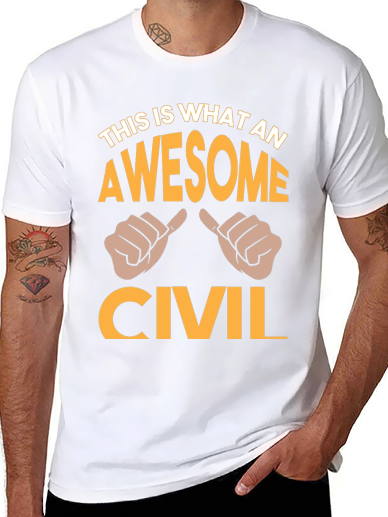 Awesome Civil Engineer T-Shirt