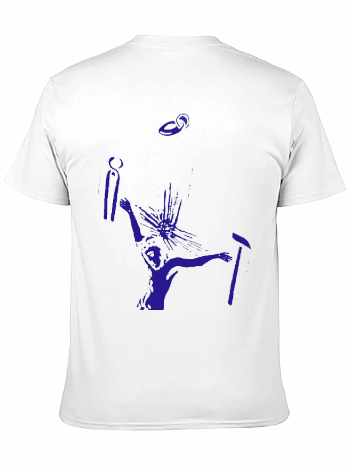 Black Graphic Tee - Artsy Minimalist Design