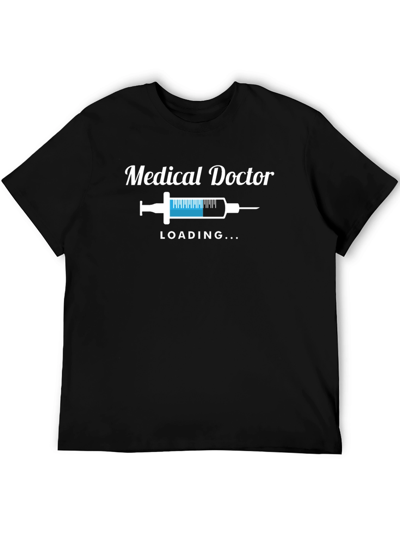 Medical Doctor Loading T-Shirt - Black