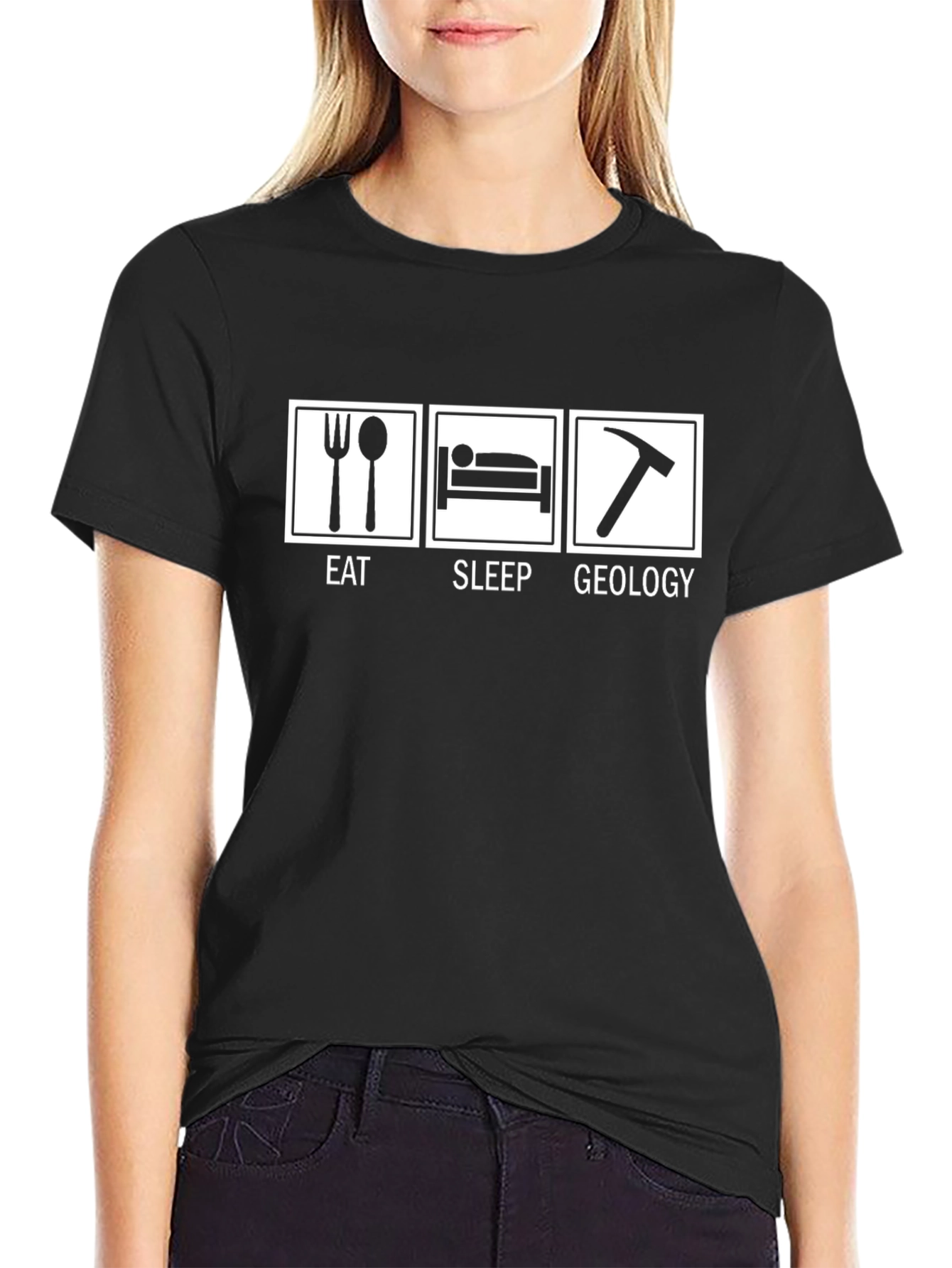 Eat Sleep Geology T-Shirt - Funny Geologist Gift