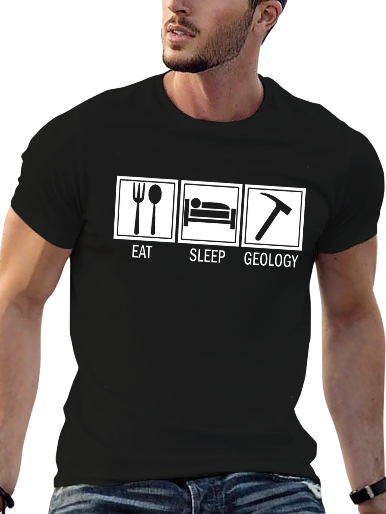 Eat Sleep Geology T-Shirt - Funny Geologist Gift