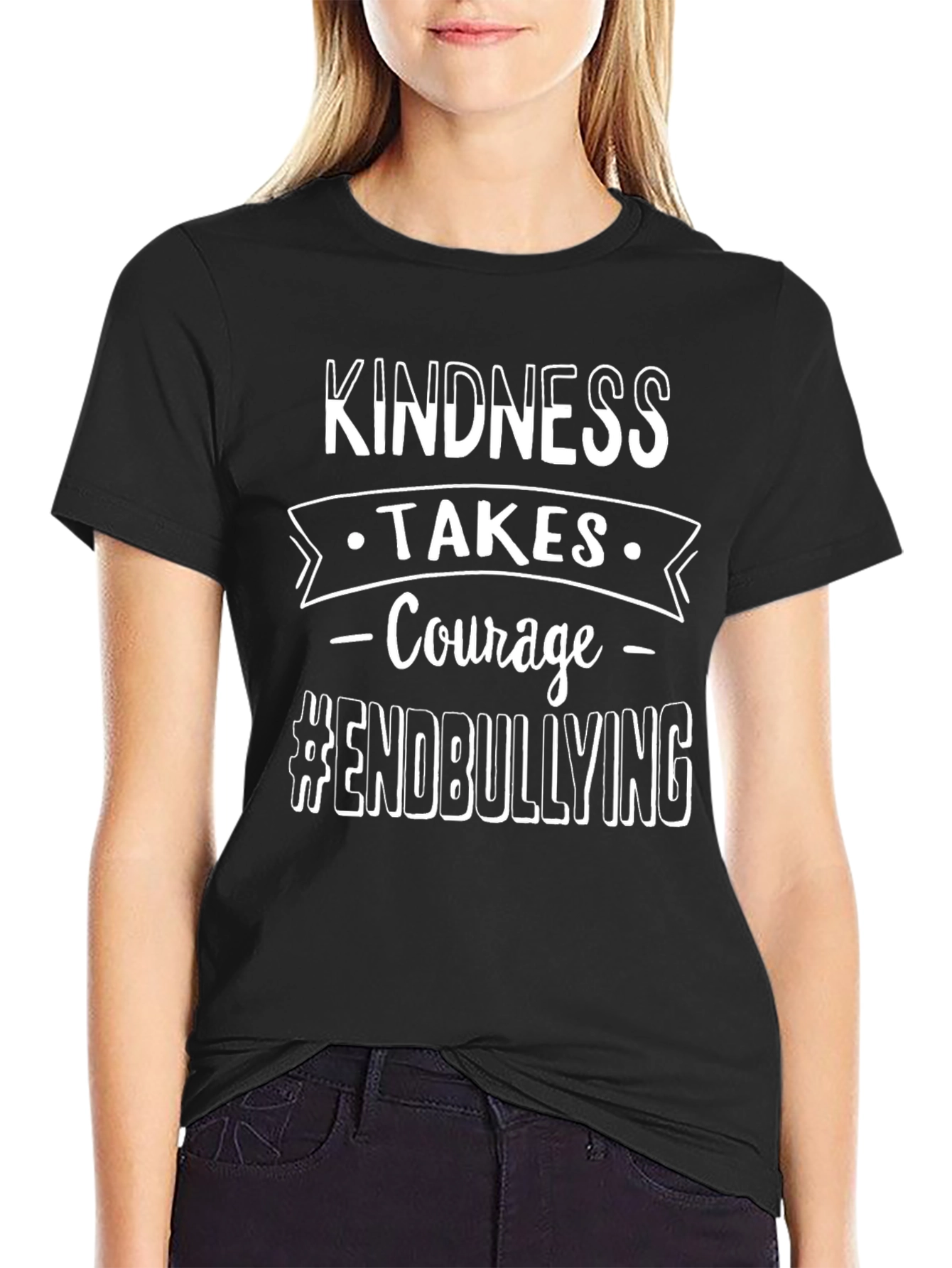 Kindness Takes Courage T-Shirt - End Bullying