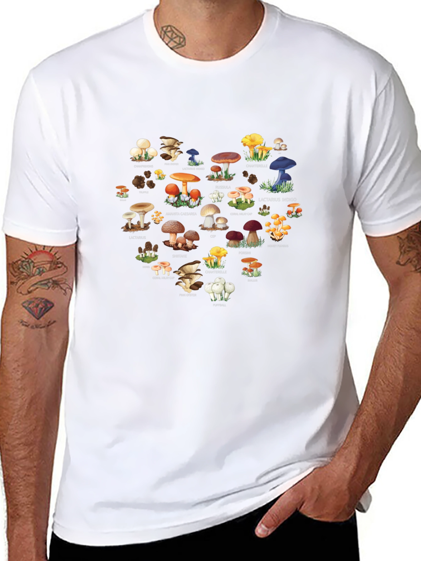 Mushroom Heart T-Shirt
