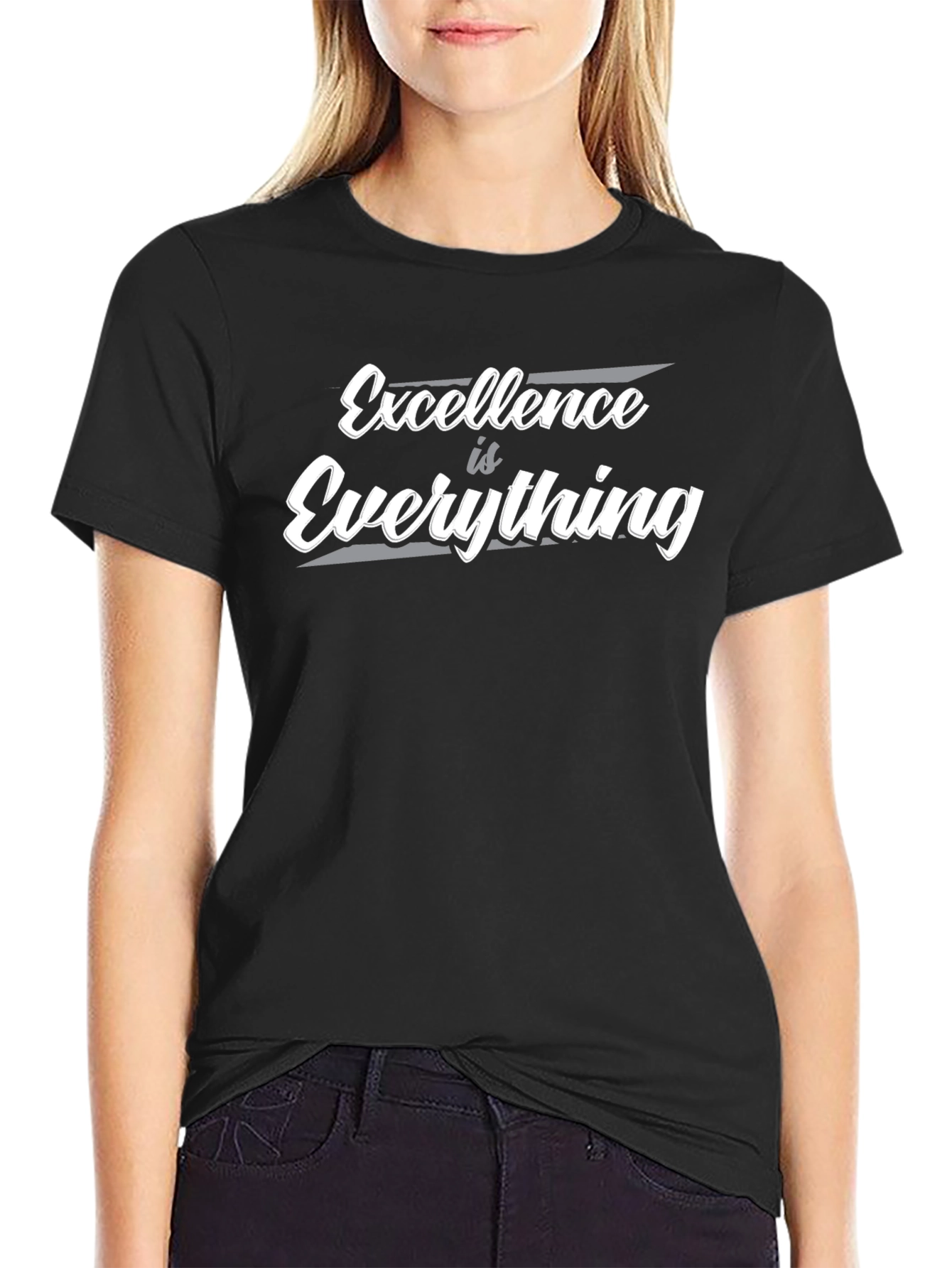 Excellence is Everything Black T-Shirt