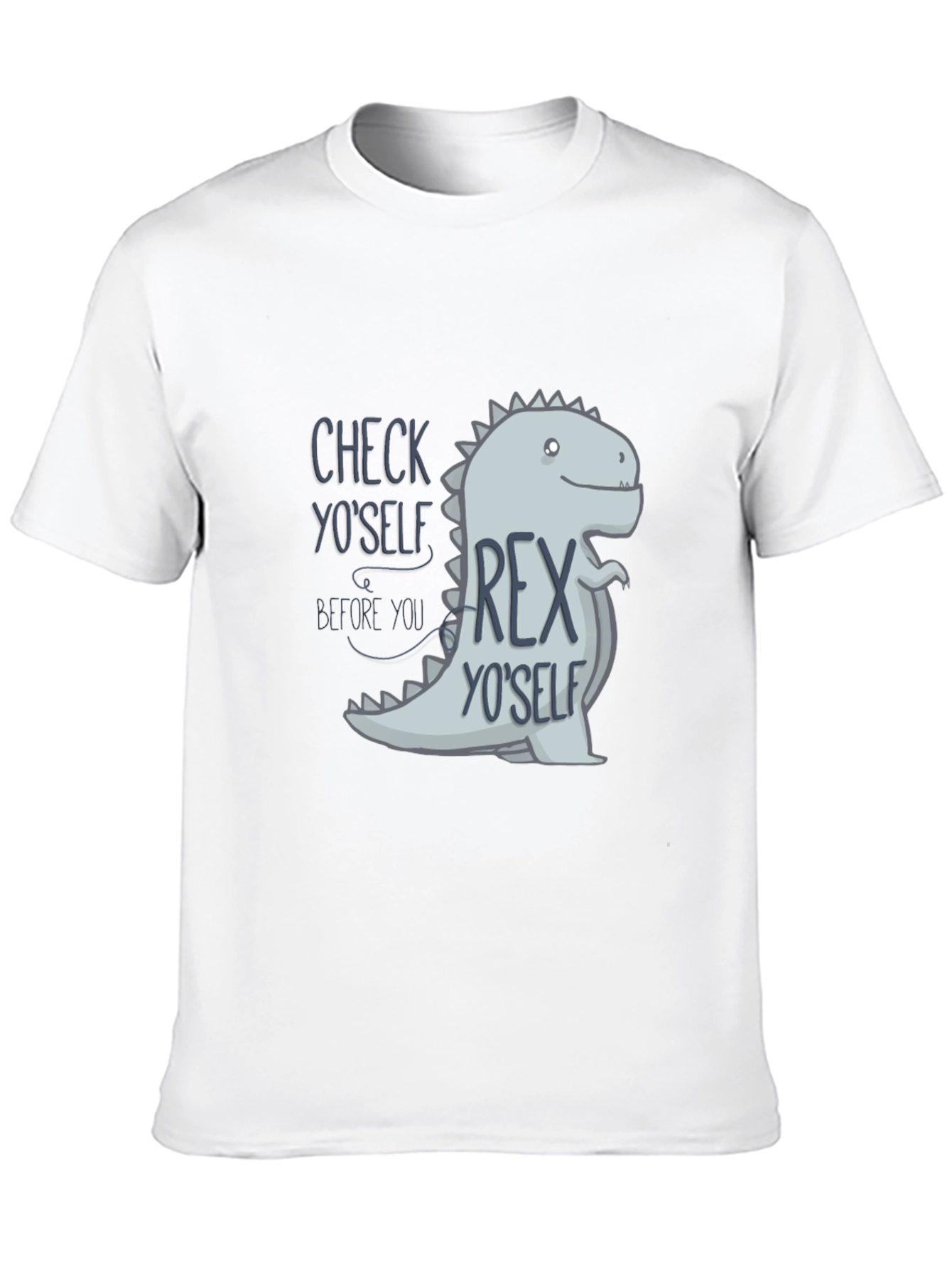 Check YoSelf Rex YoSelf Black T-Shirt