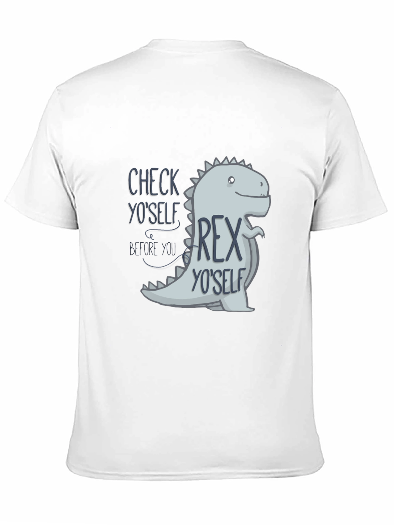 Check YoSelf Rex YoSelf Black T-Shirt