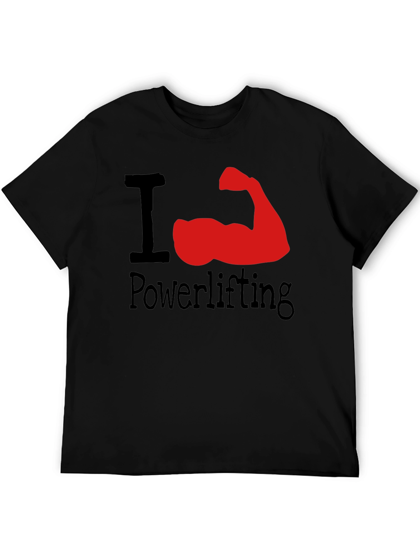 I Heart Powerlifting Graphic Tee