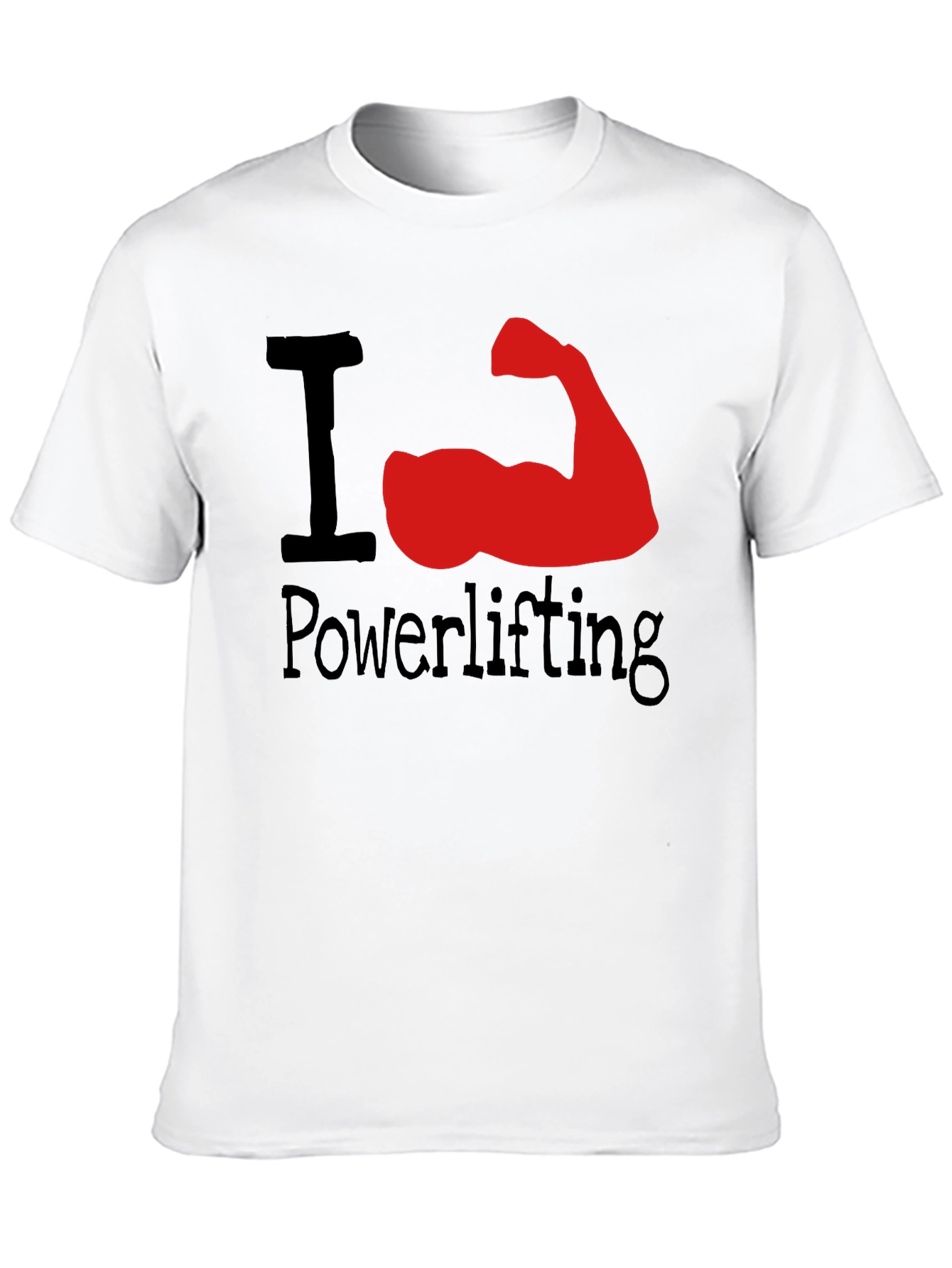 I Heart Powerlifting Graphic Tee