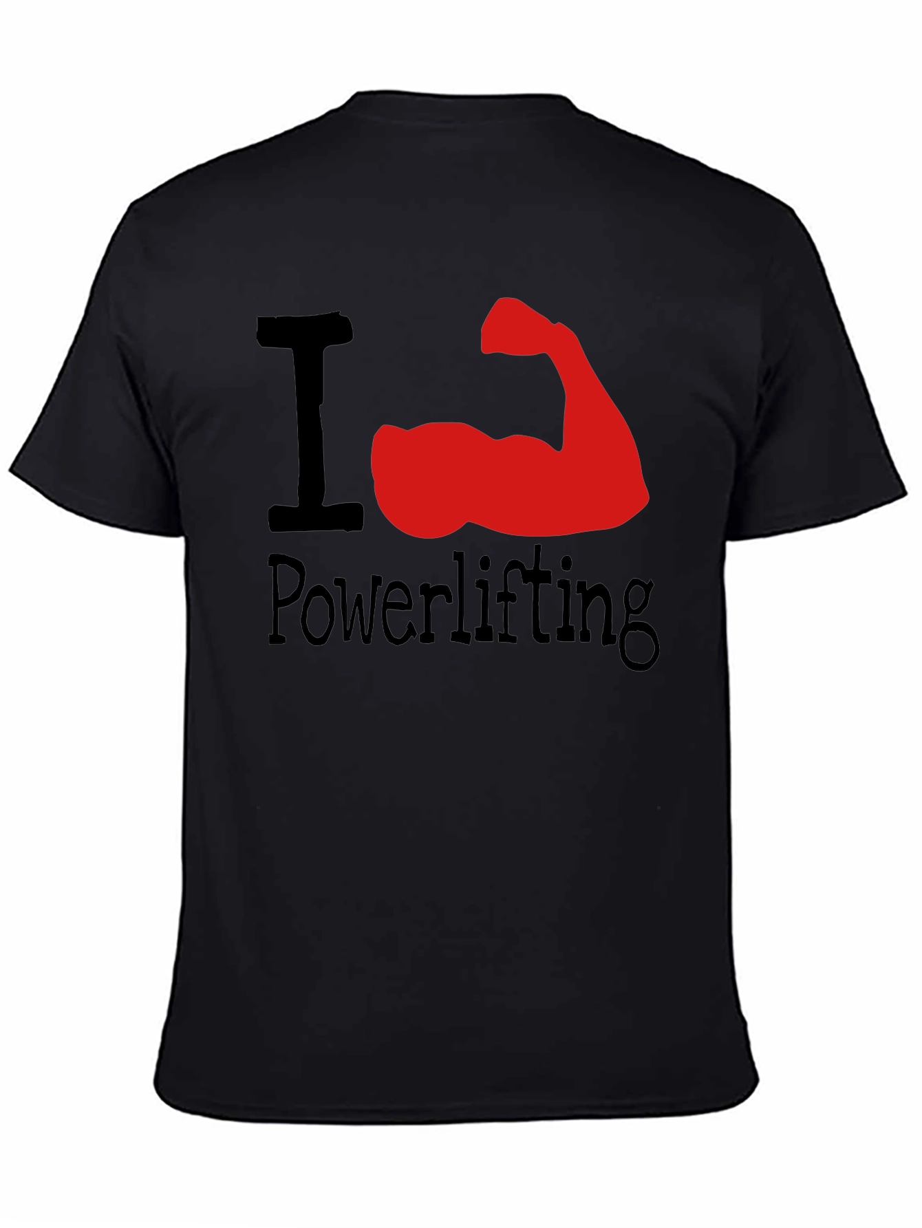 I Heart Powerlifting Graphic Tee