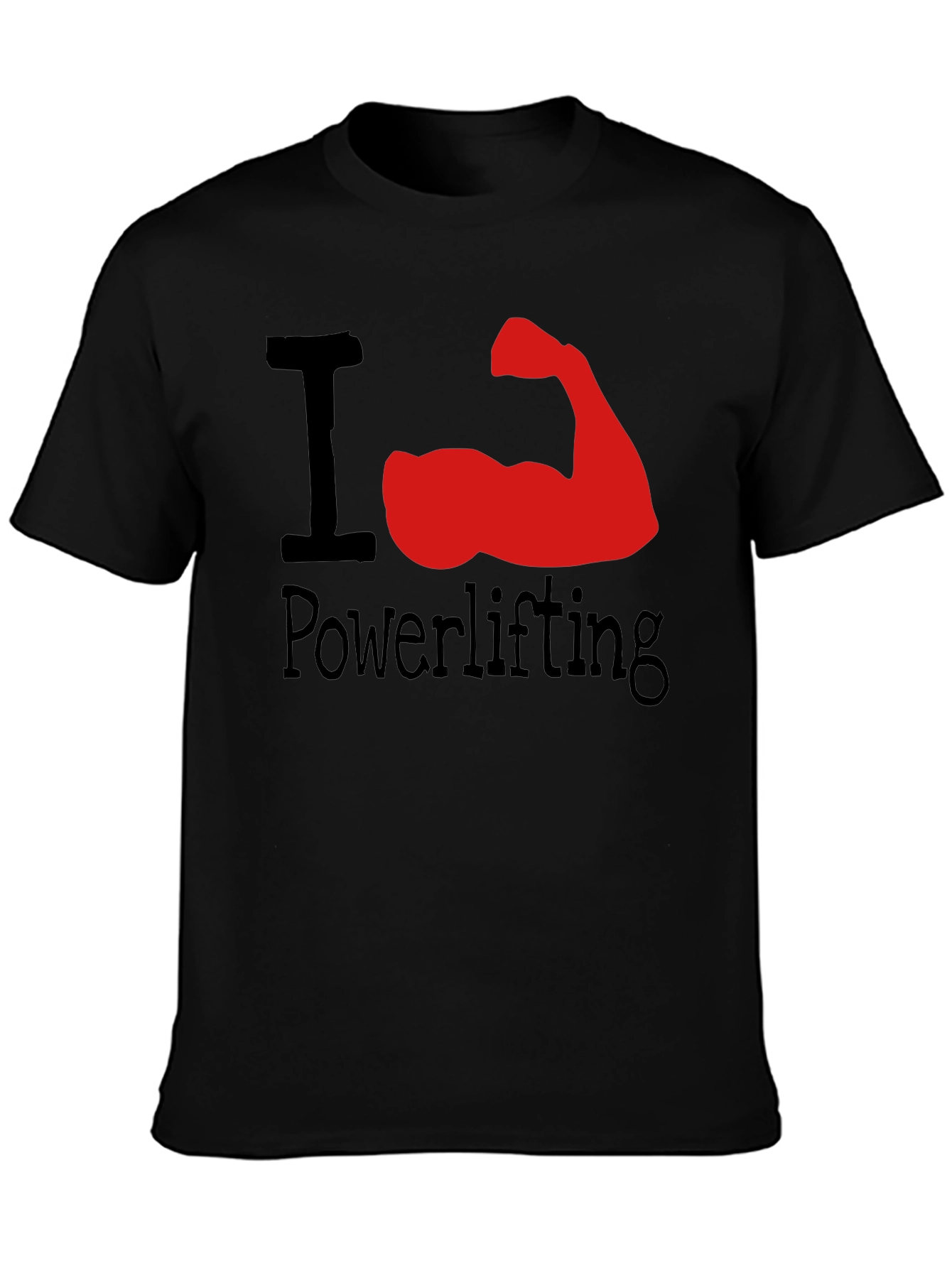 I Heart Powerlifting Graphic Tee
