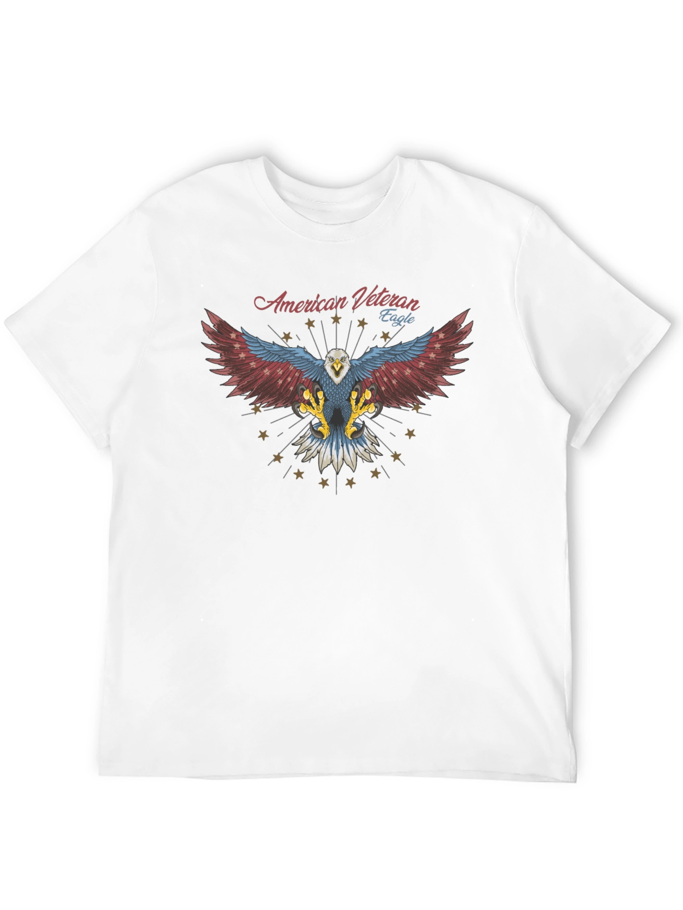 American Veteran Eagle Graphic T-Shirt
