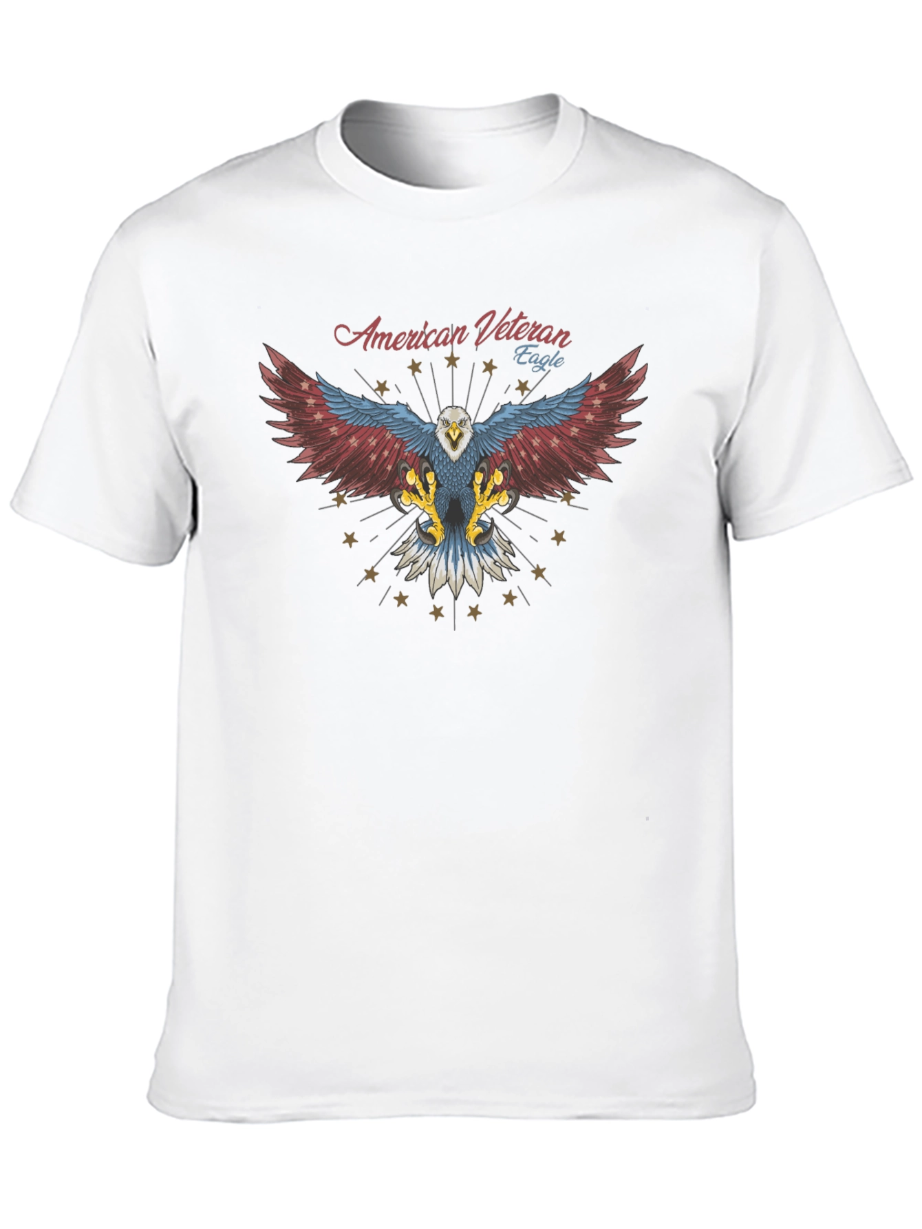 American Veteran Eagle Graphic T-Shirt