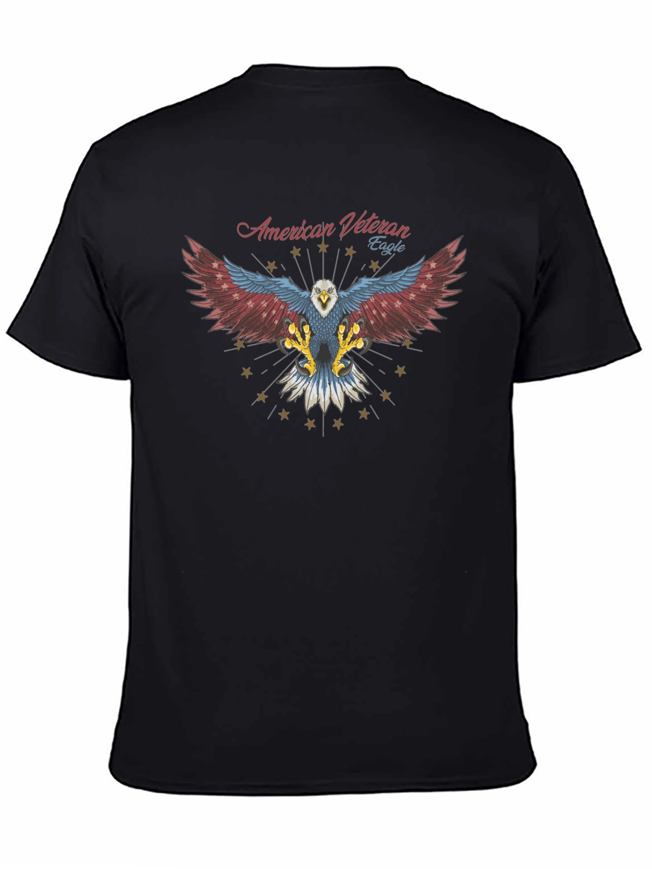 American Veteran Eagle Graphic T-Shirt