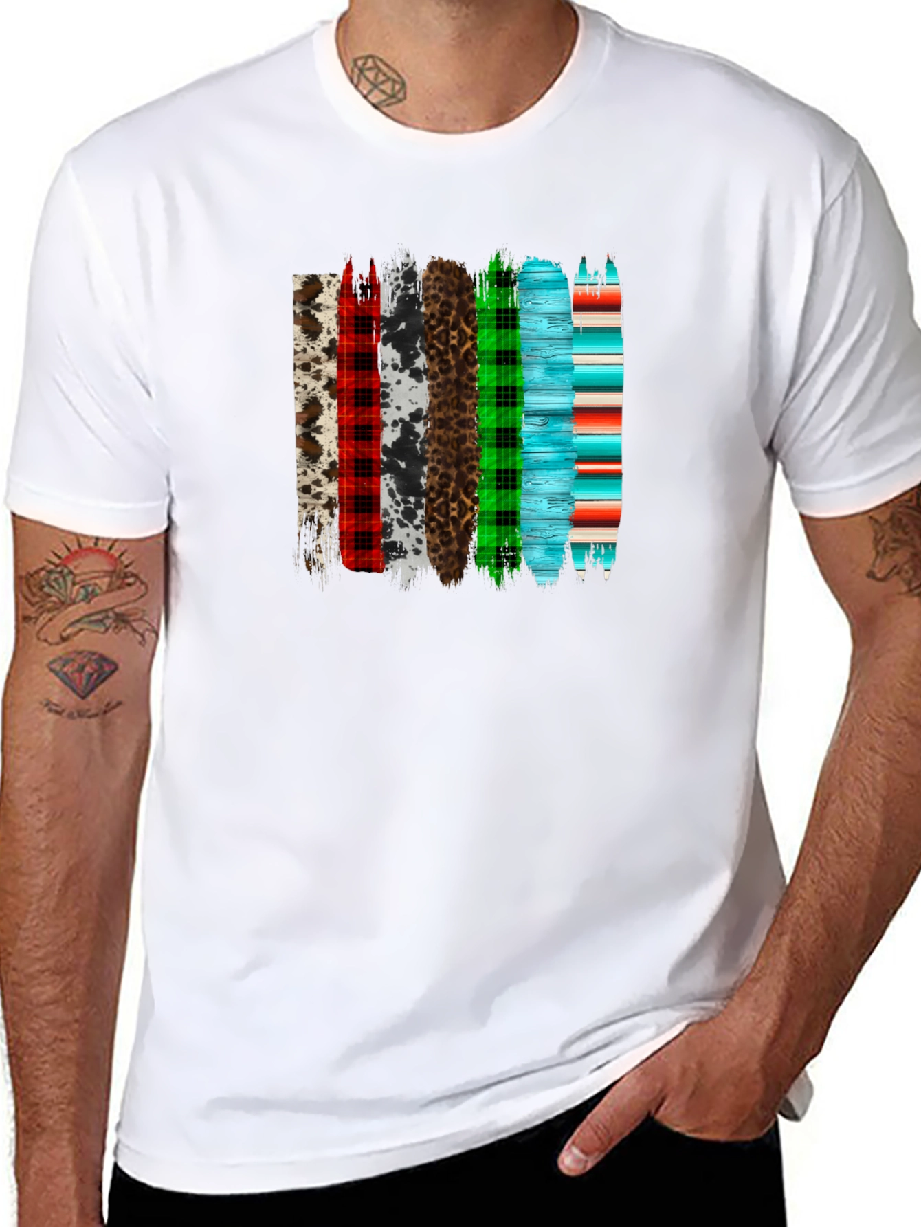 Rustic Brushstroke Graphic Tee