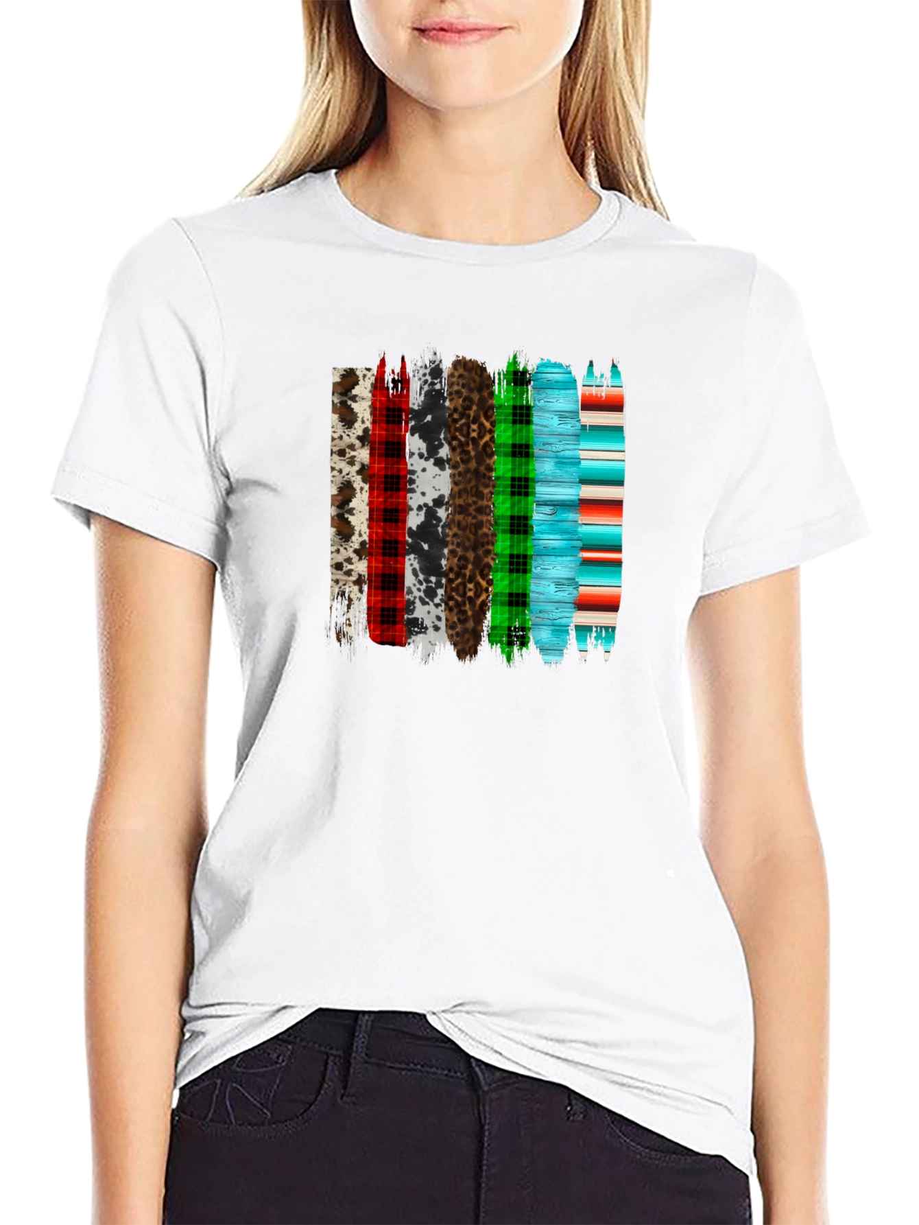 Rustic Brushstroke Graphic Tee