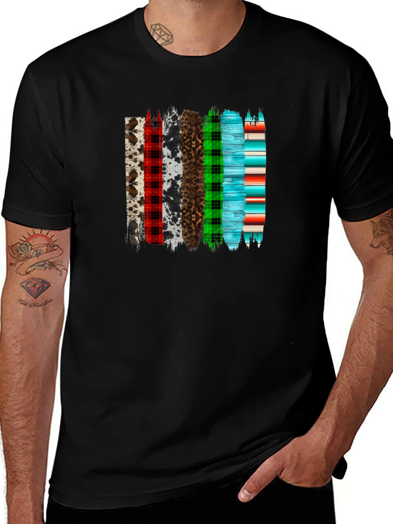 Rustic Brushstroke Graphic Tee