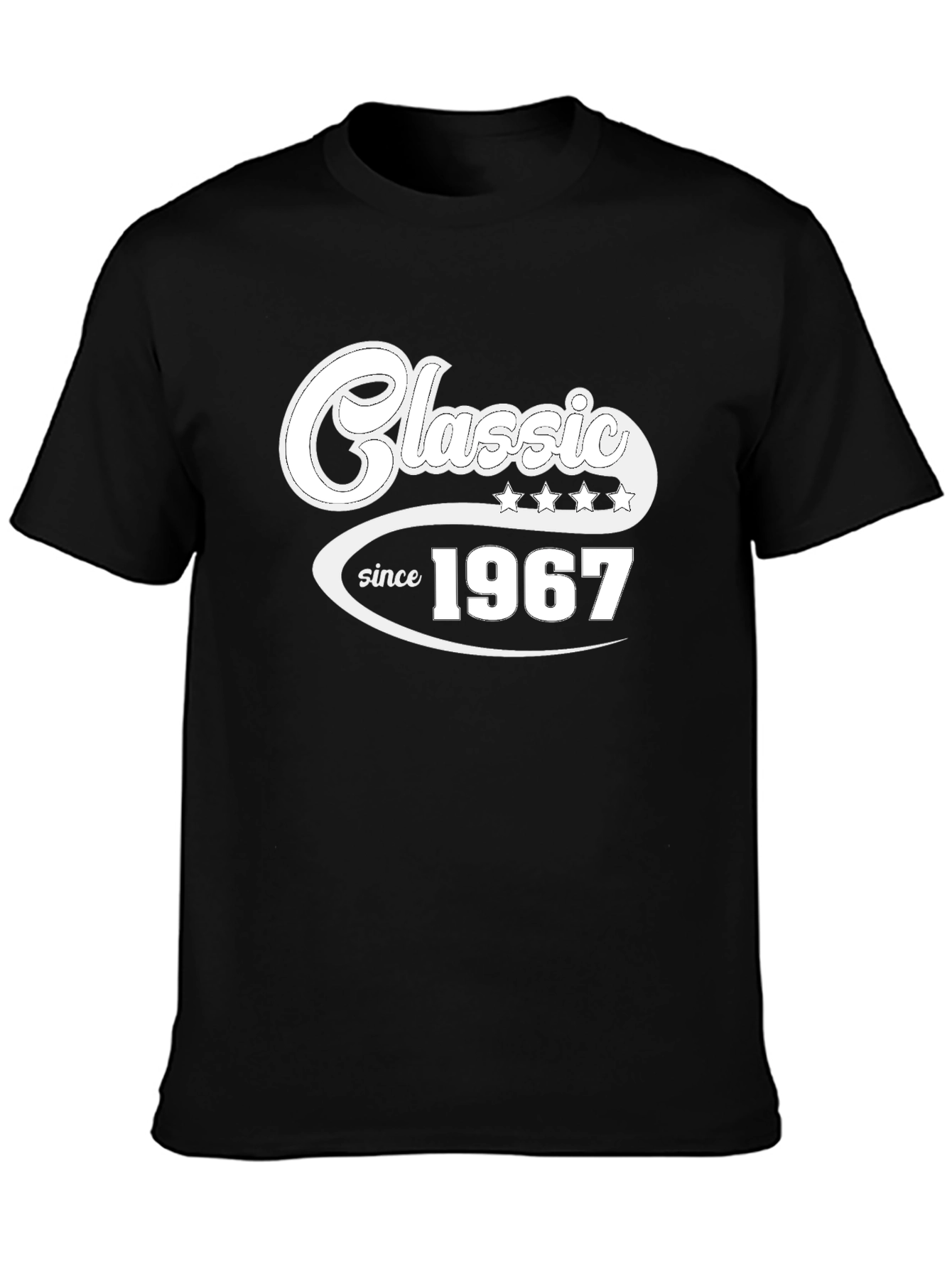 Classic Since 1967 Black Graphic Tee
