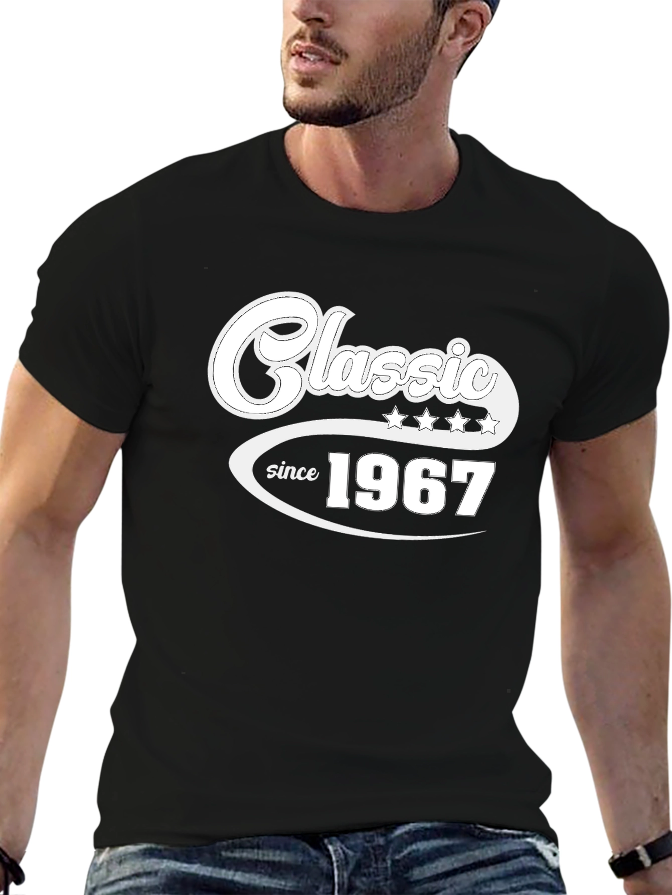 Classic Since 1967 Black Graphic Tee