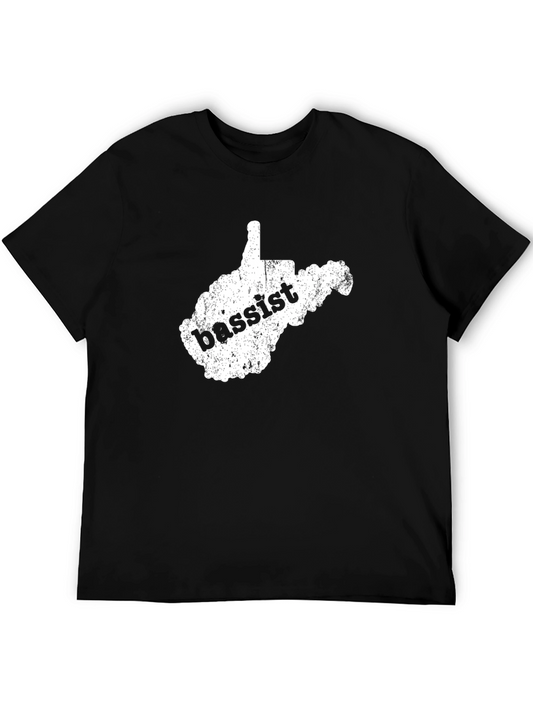 West Virginia Bassist Black T-Shirt