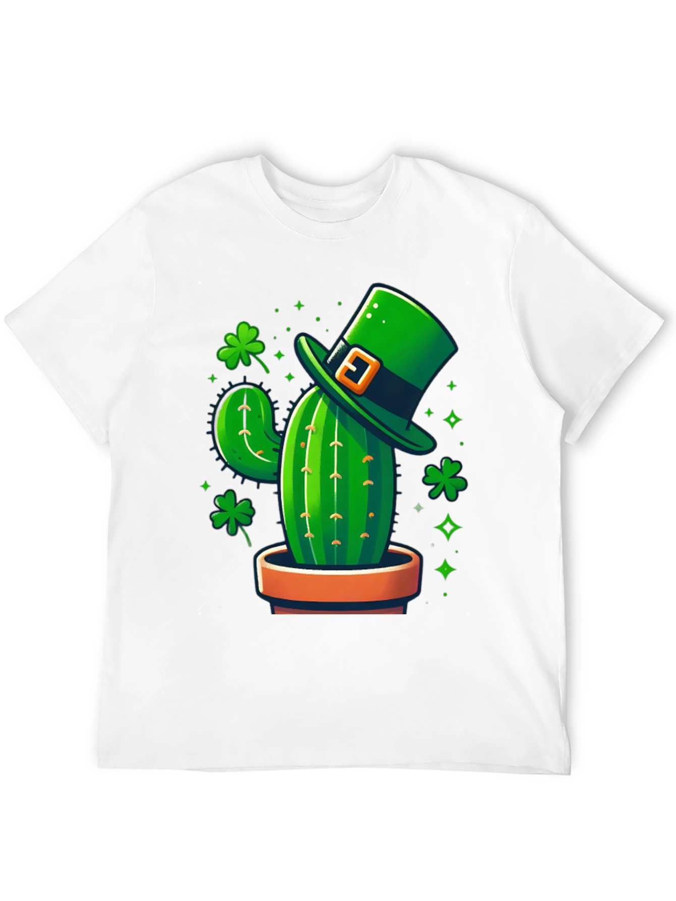 Lucky Cactus Graphic Tee - St. Patricks Day Shirt