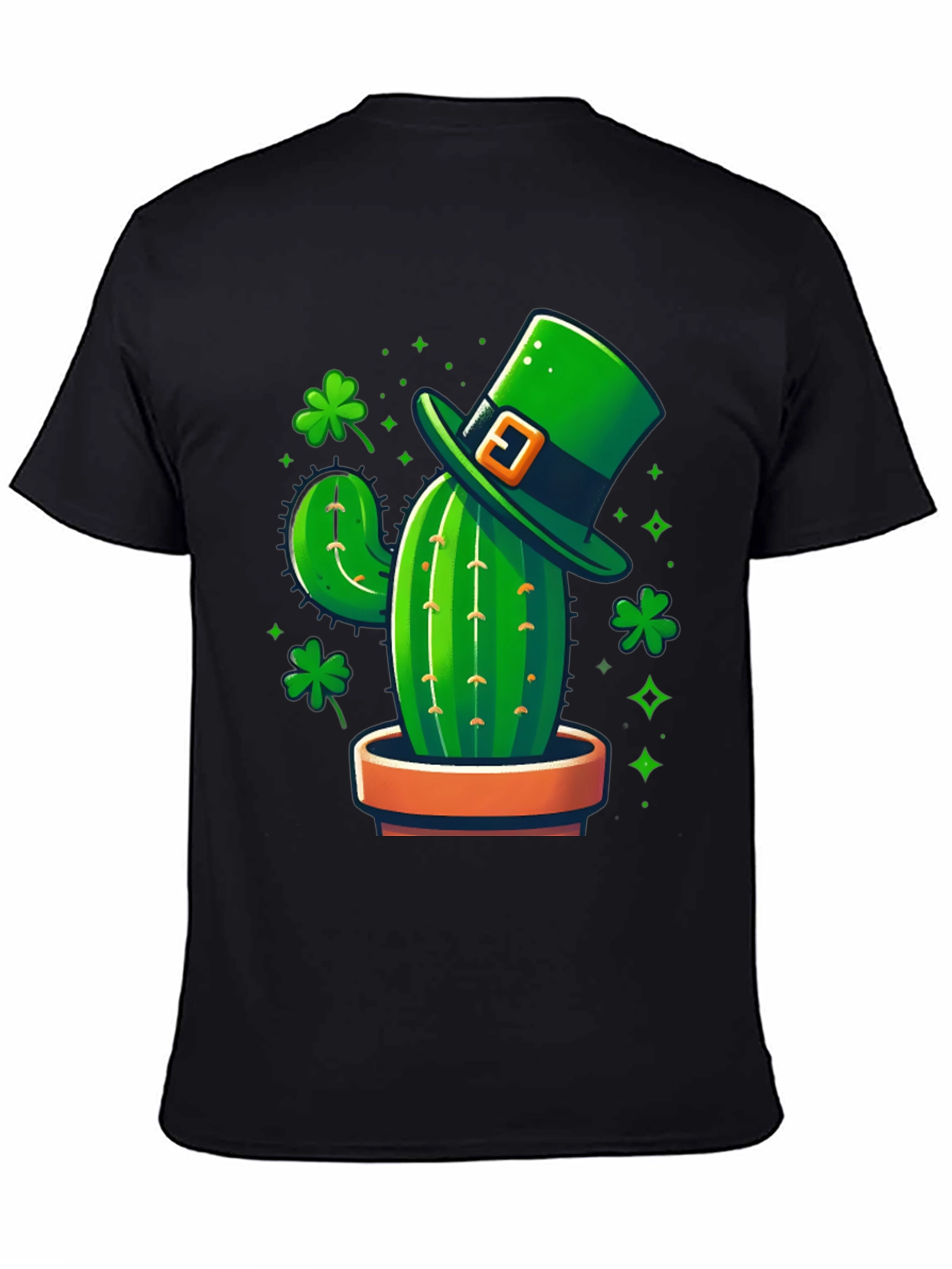 Lucky Cactus Graphic Tee - St. Patricks Day Shirt