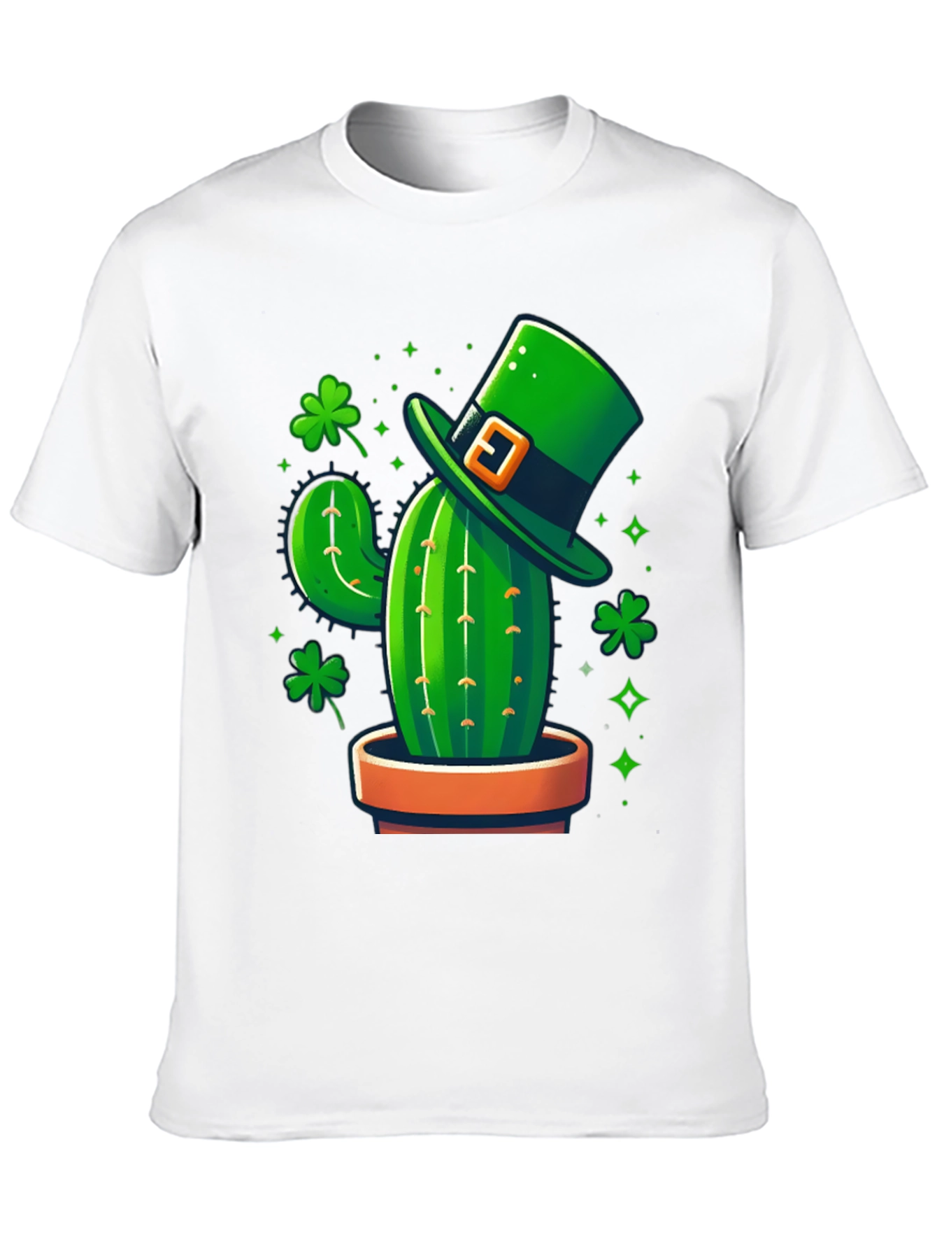 Lucky Cactus Graphic Tee - St. Patricks Day Shirt