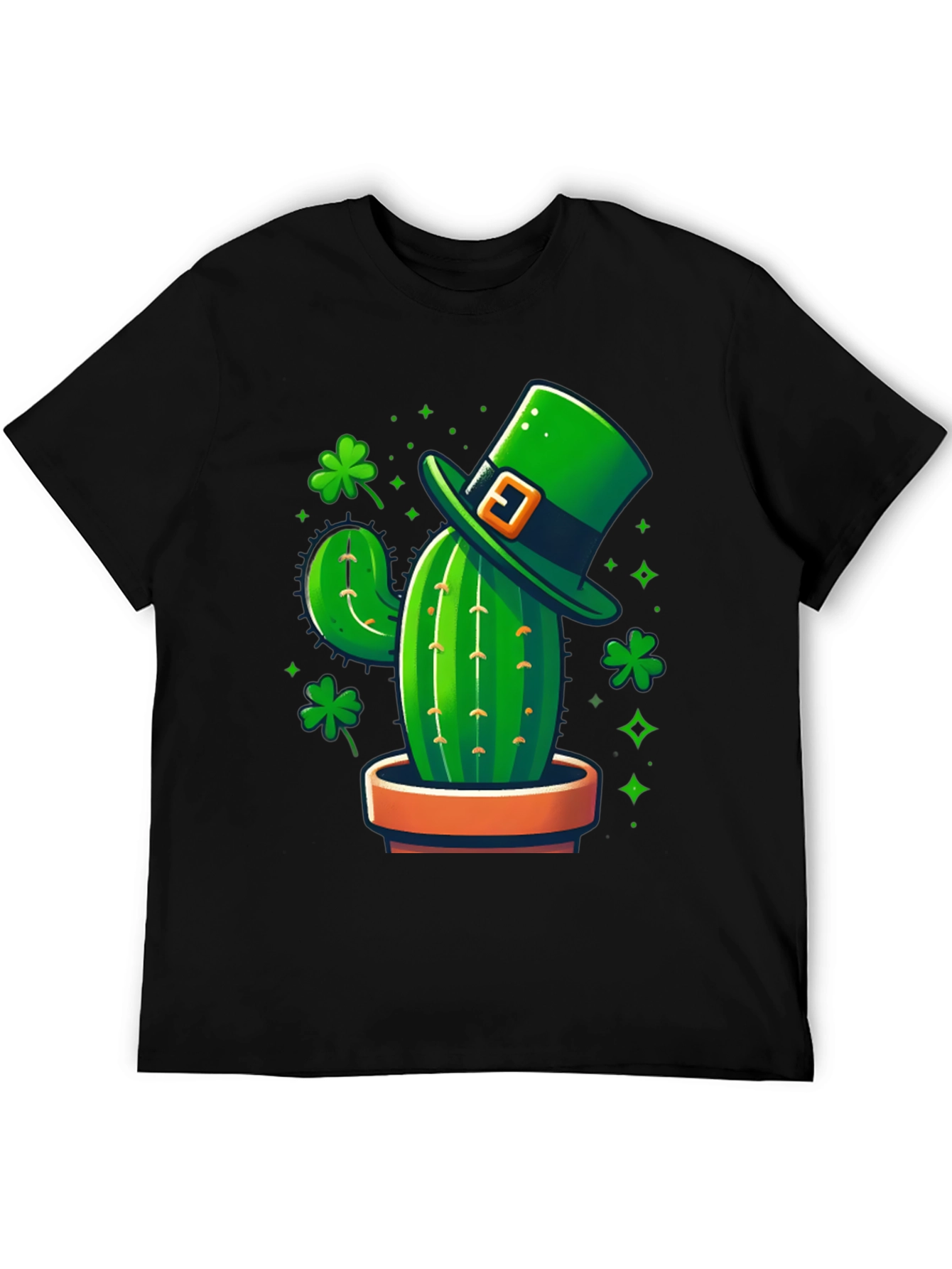 Lucky Cactus Graphic Tee - St. Patricks Day Shirt