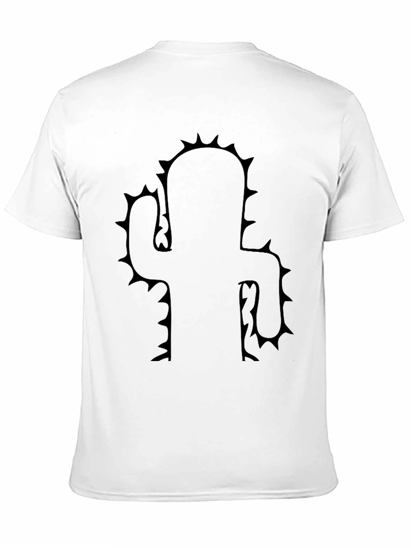Cactus Silhouette T-Shirt - Mens Casual Tee