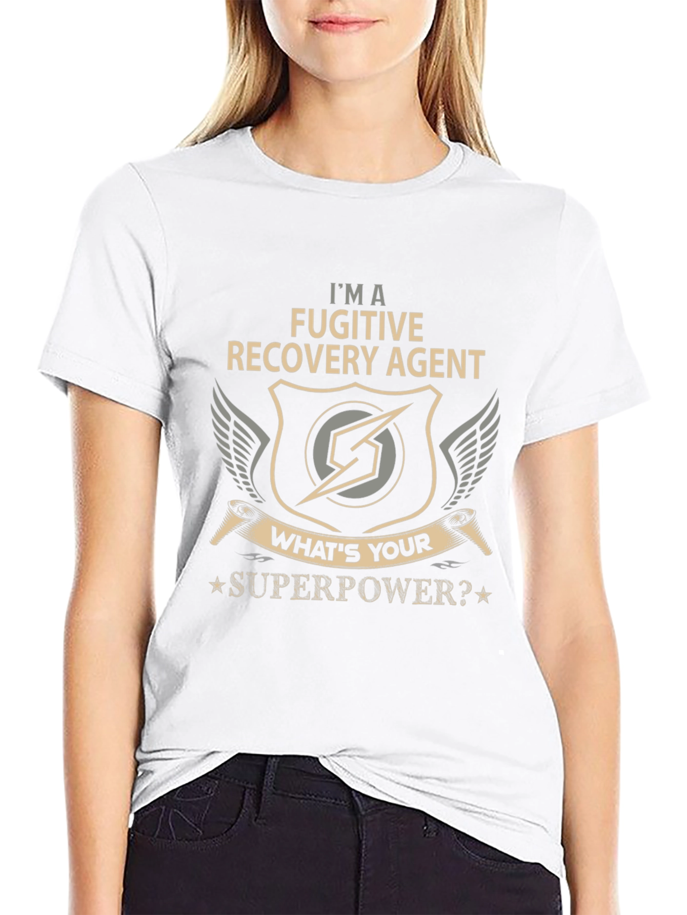 Fugitive Recovery Agent Superpower T-Shirt